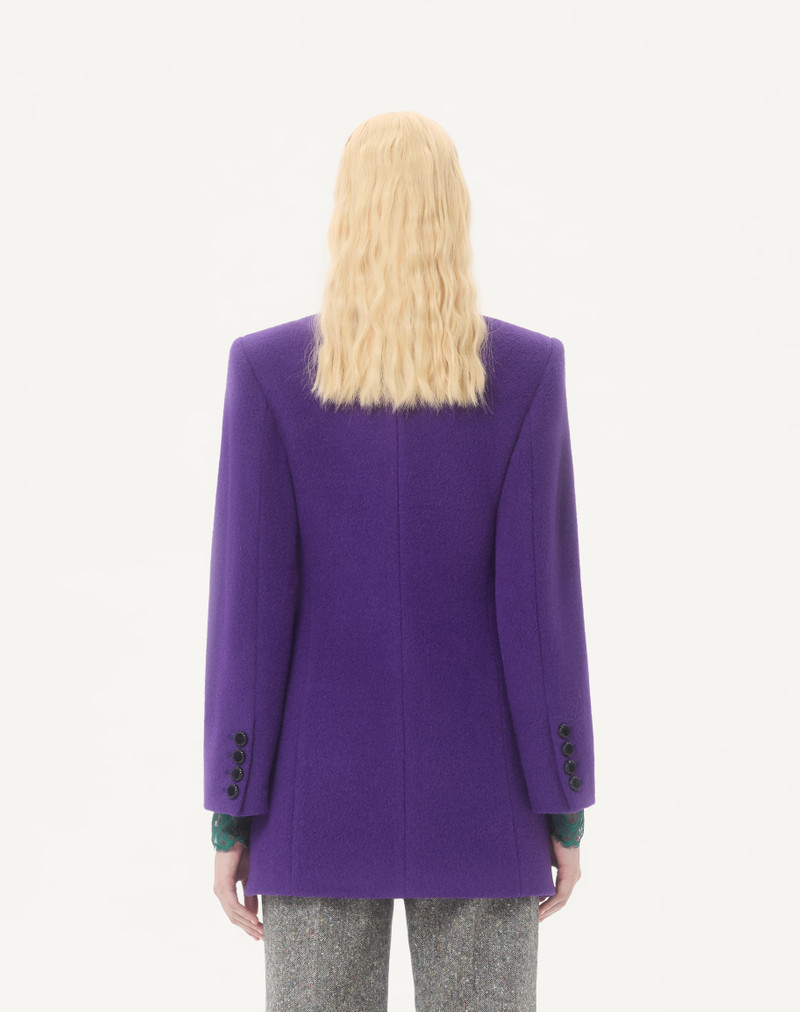 VELOUR PEACOAT 6
