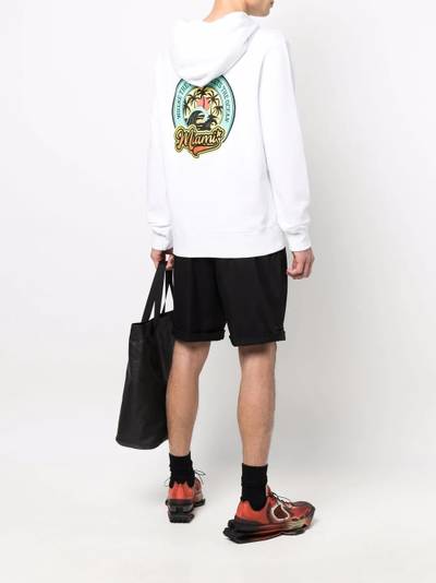 Golden Goose logo-print cotton hoodie outlook