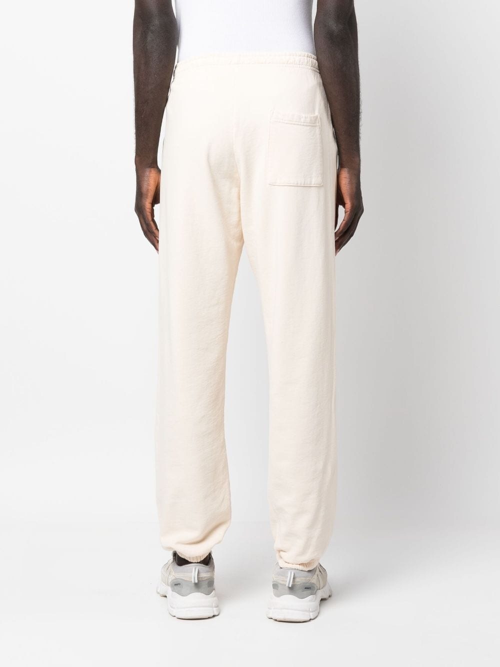 logo-print cotton track pants - 5