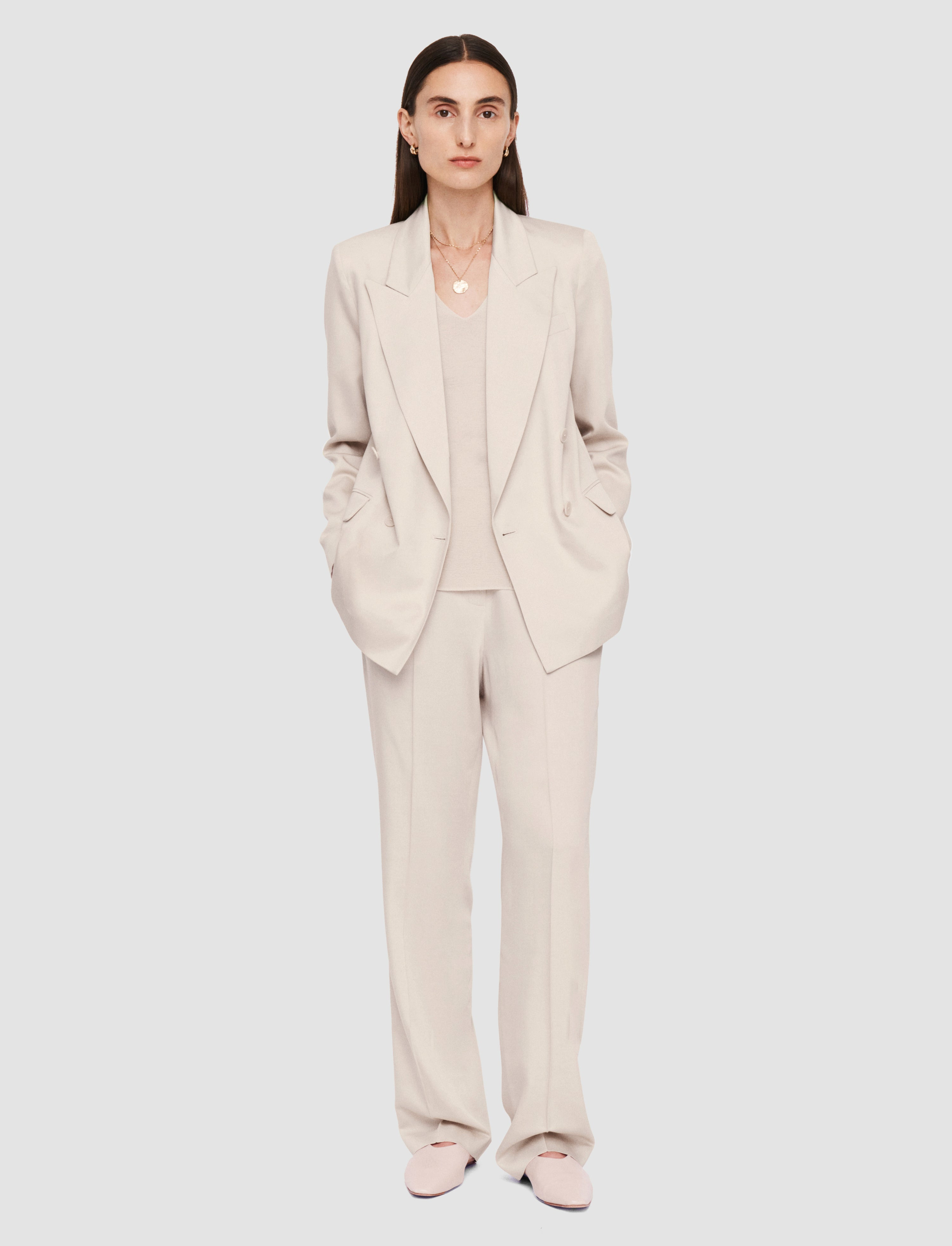 Jaden Soft Viscose Tailoring Jacket - 2