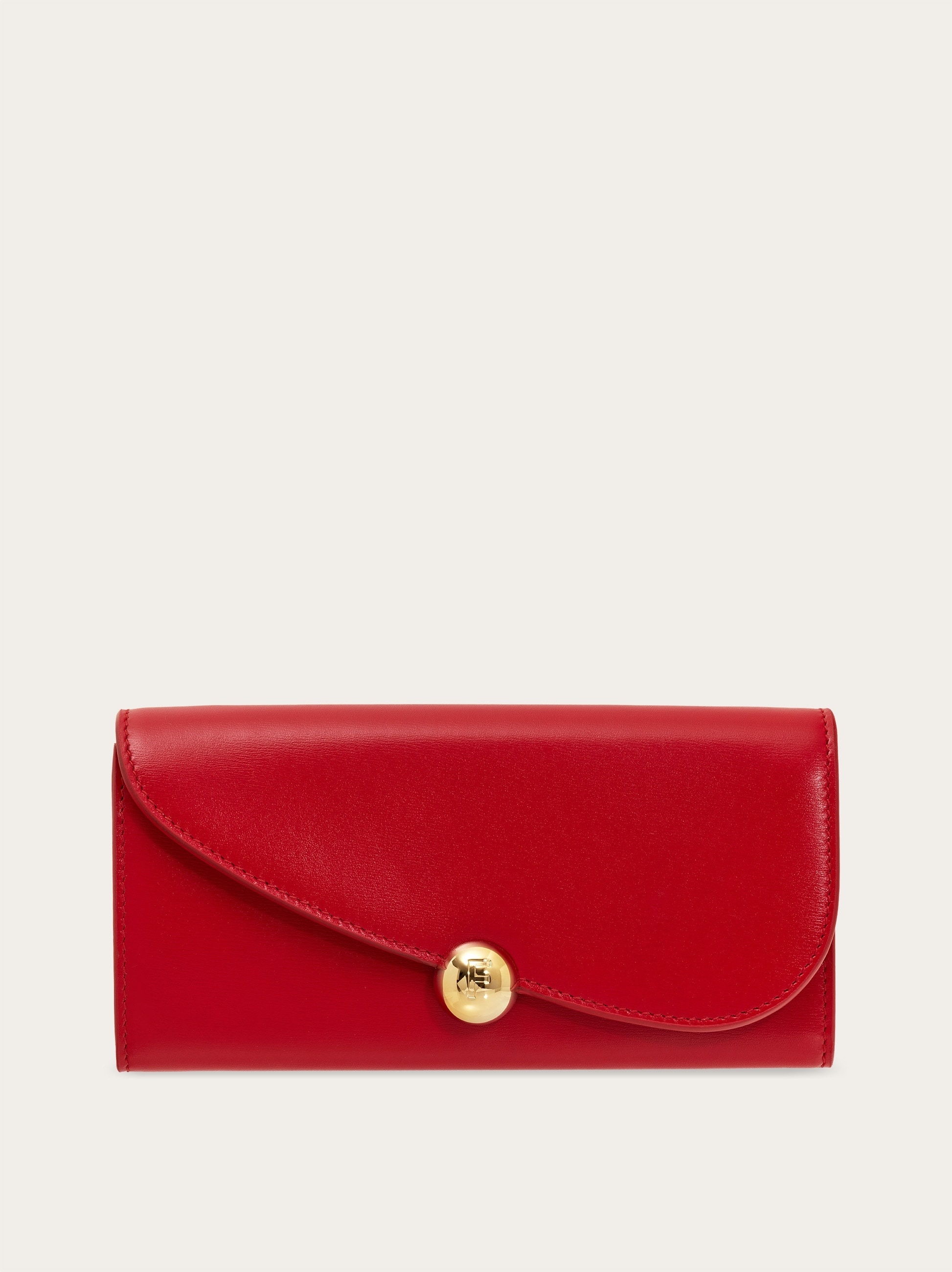 Asymmetrical flap wallet - 1