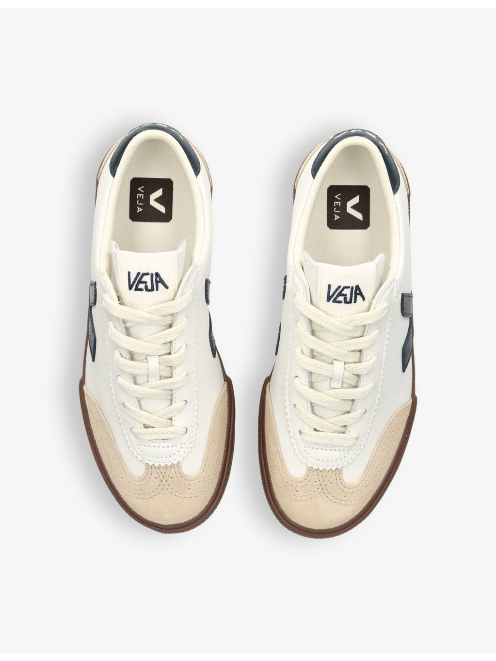 Women's Volley logo-embroidered canvas low-top trainers - 2