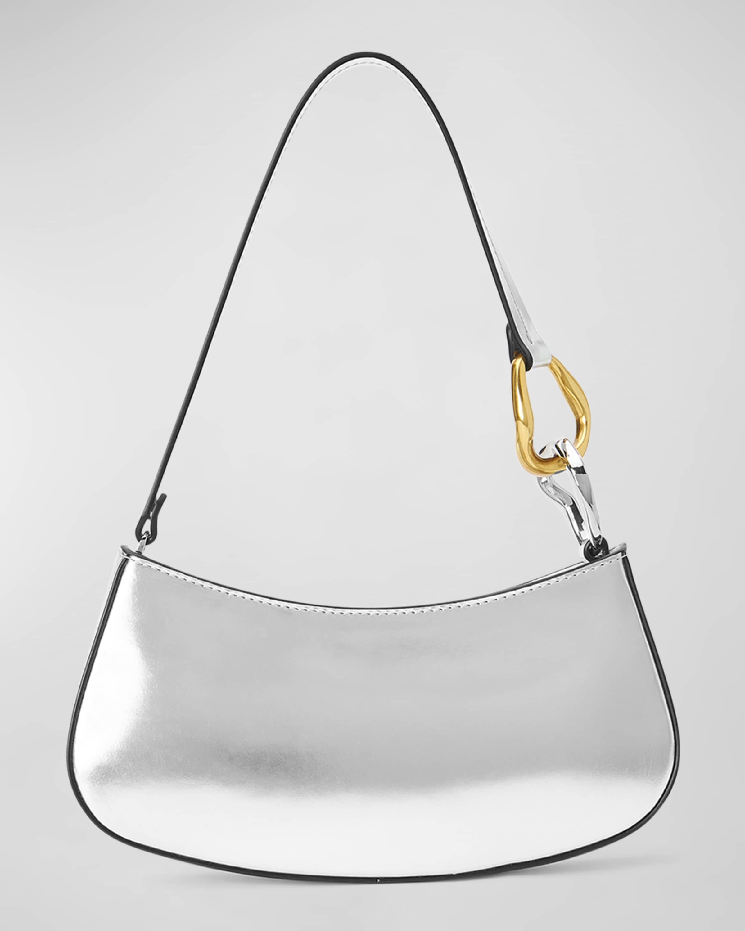 Ollie Crackeld Metallic Shoulder Bag - 1