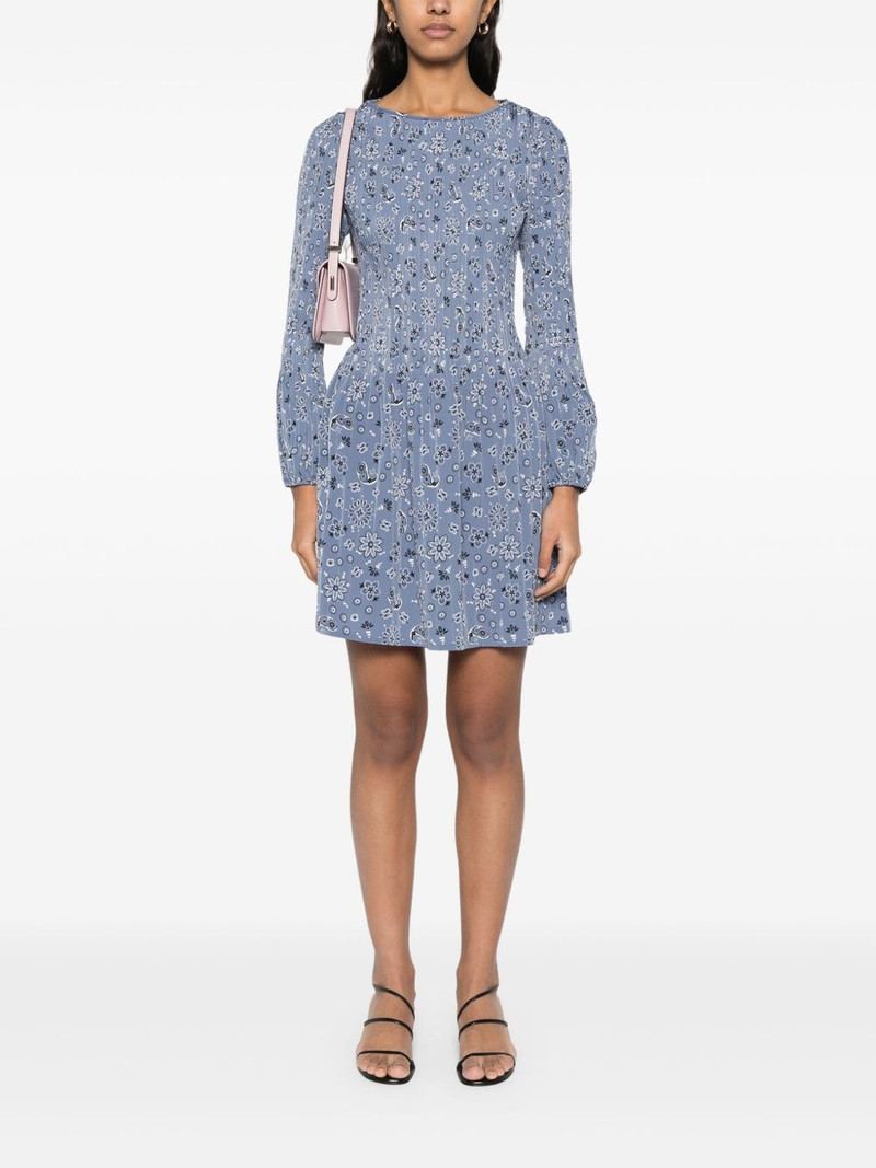 maje floral-print mini dress outlook