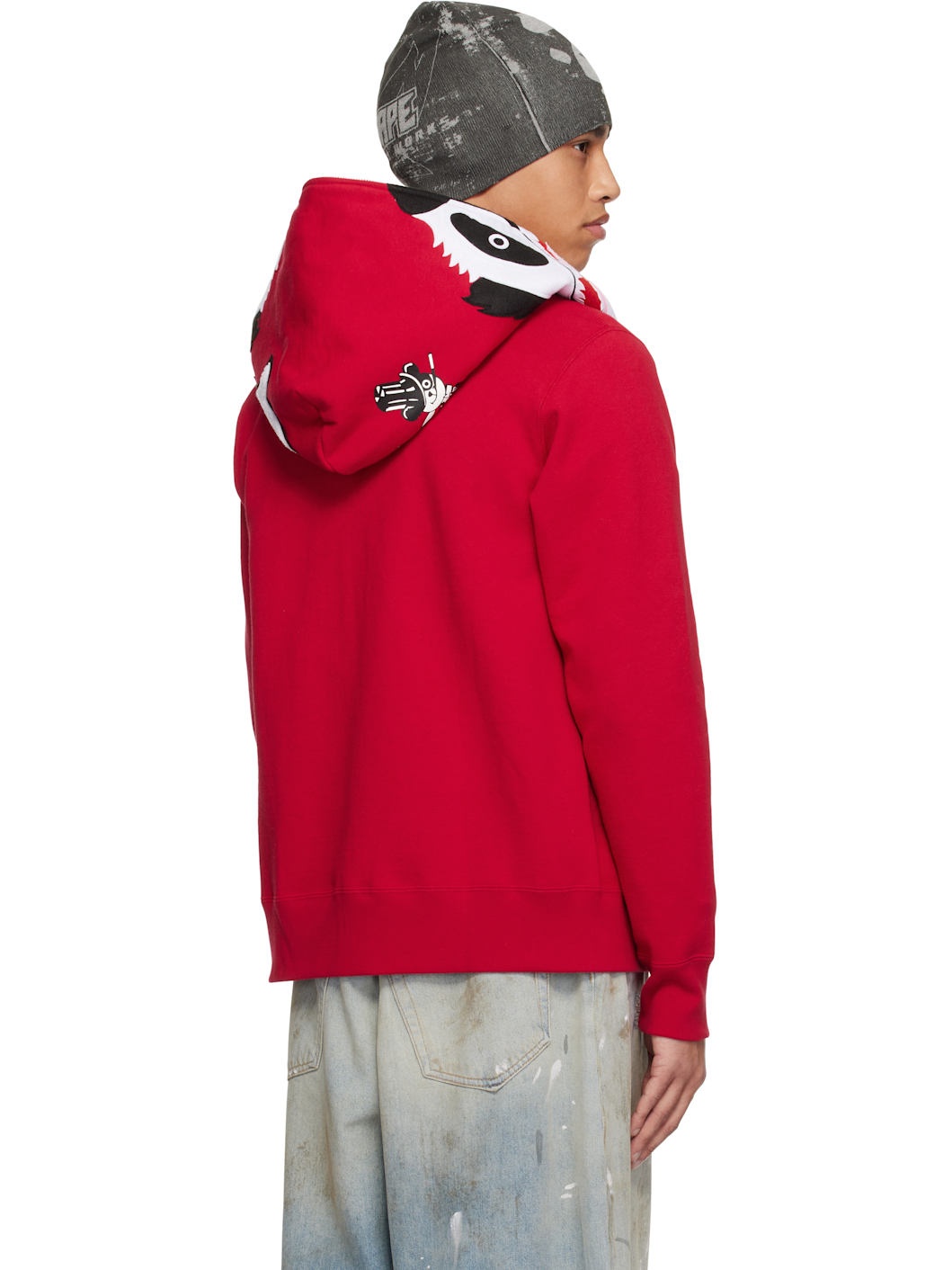 Red Panda Full Zip Hoodie - 3