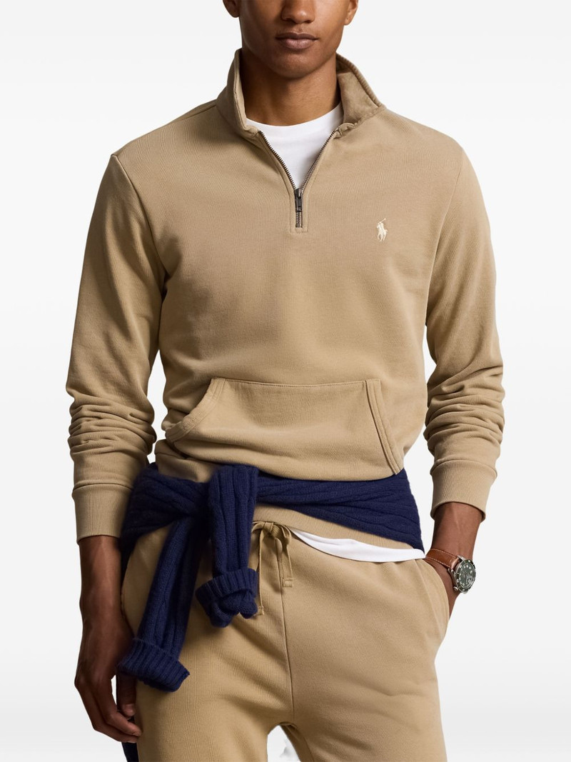zip-fastening pocket polo shirt 3