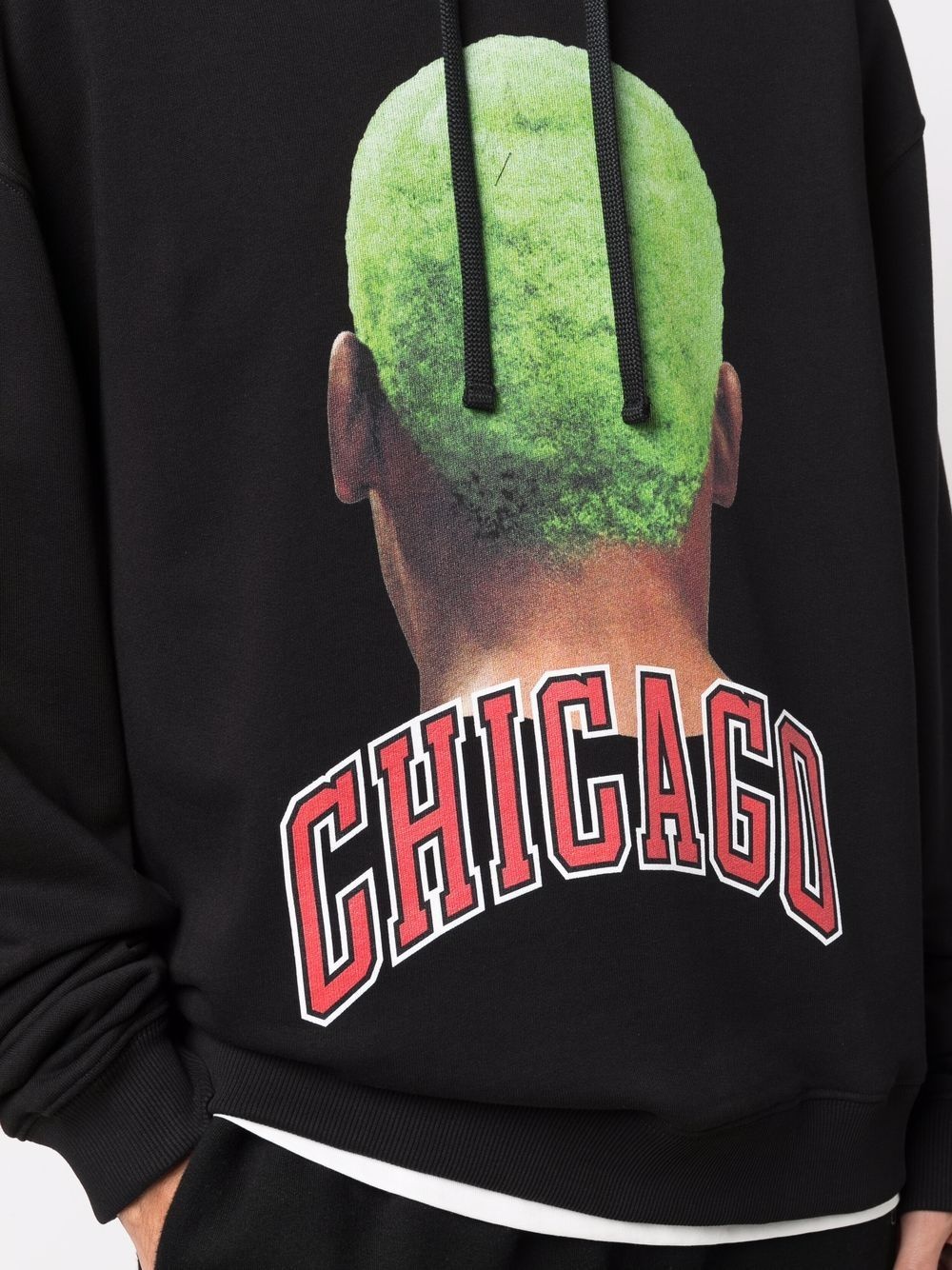 Chicago print hoodie - 5