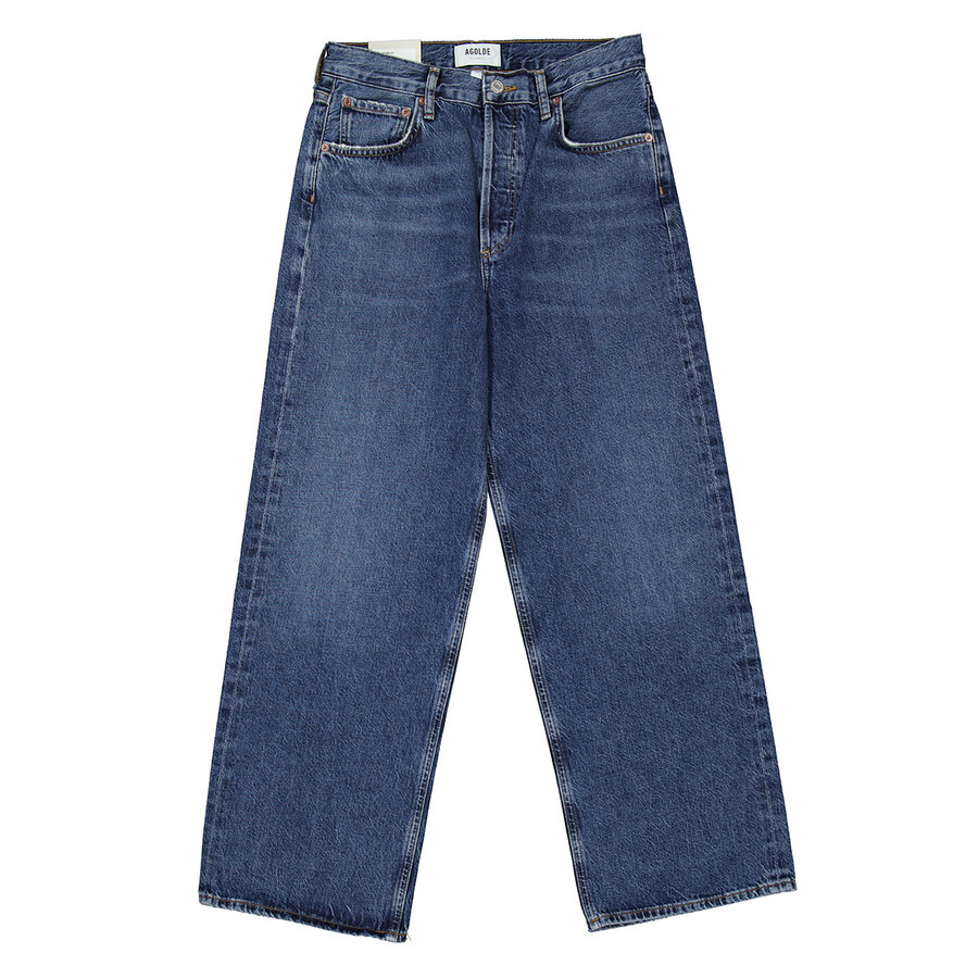 Agolde Ladies Control / Dark Vintage Indigo Ren Jeans - 5