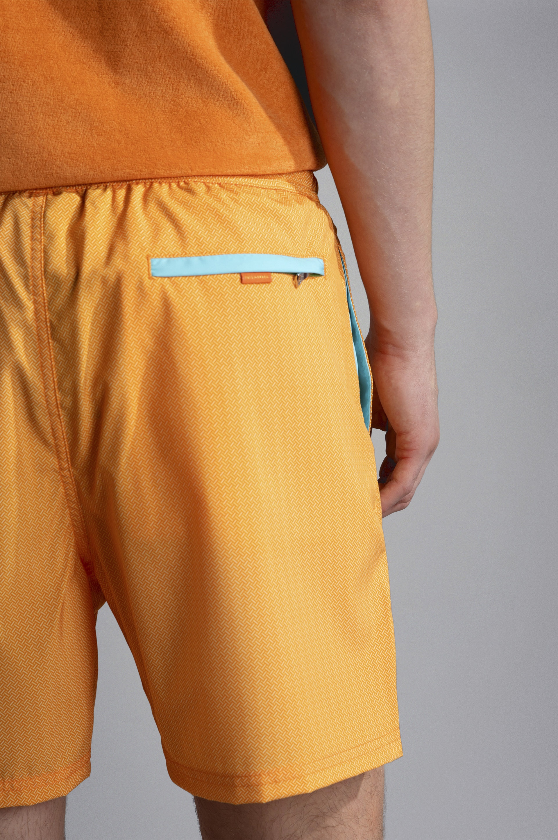 MICRO PATTERN SWIM SHORTS - 4