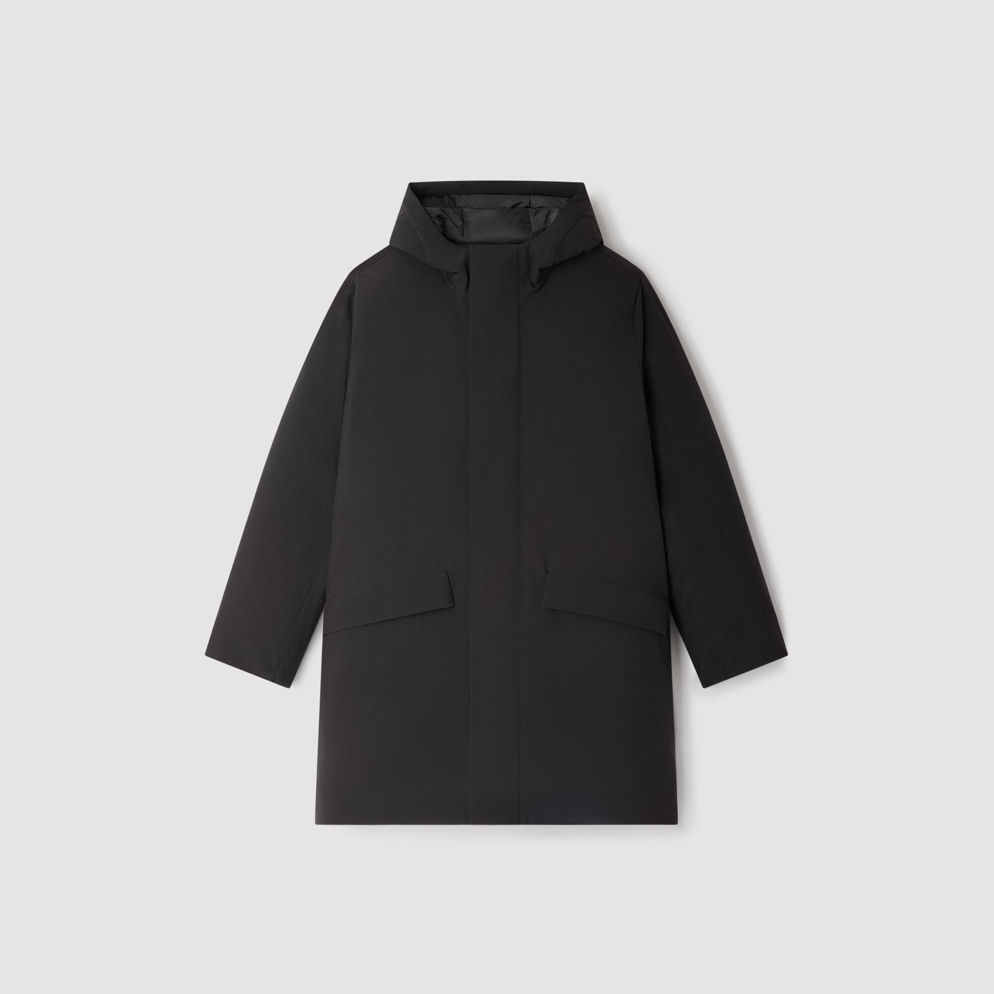 HOODED PARKA WITH ZIP - 6