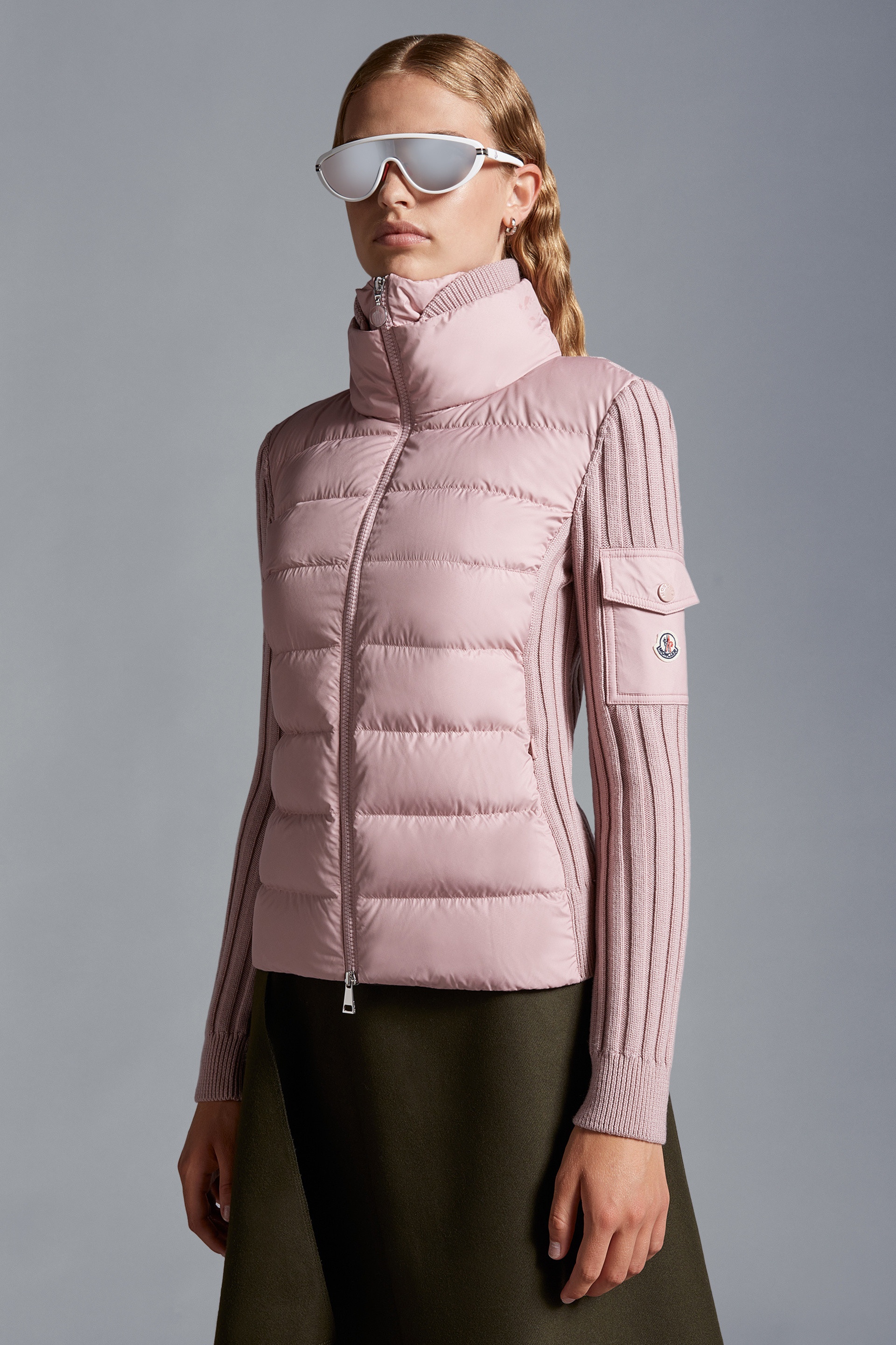 Padded Wool Cardigan - 2