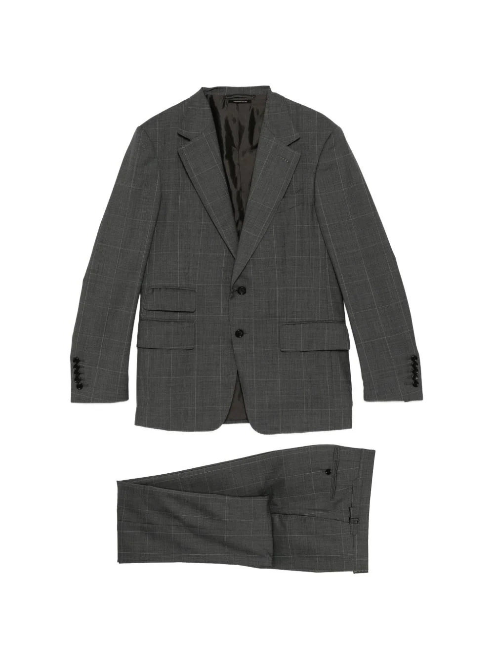 checked suit - 1