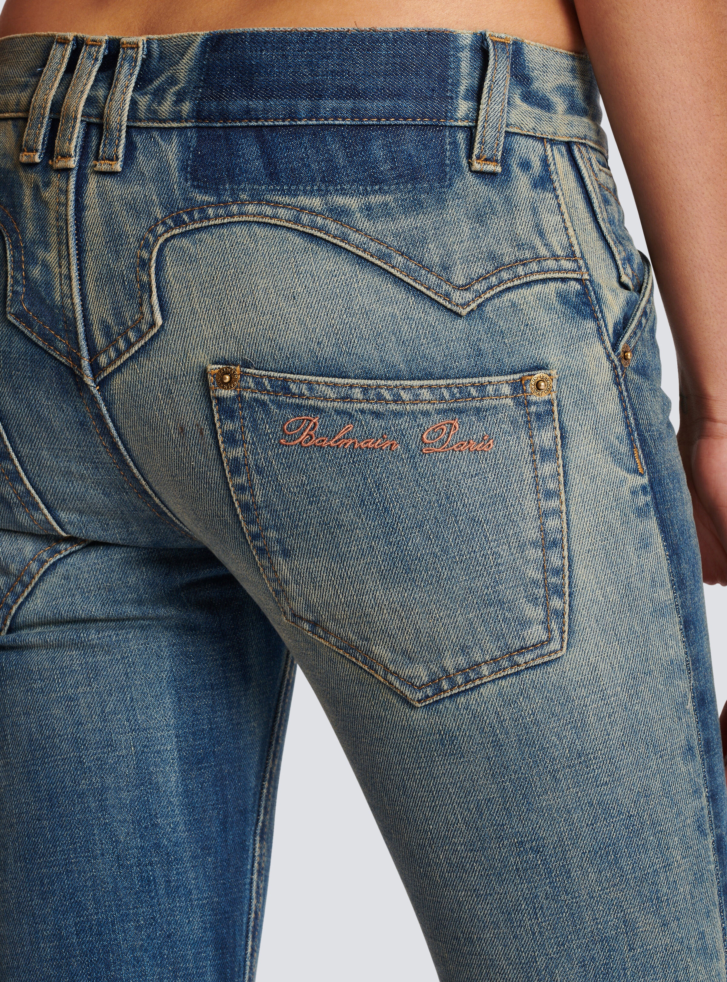 Western bootcut denim jeans - 6