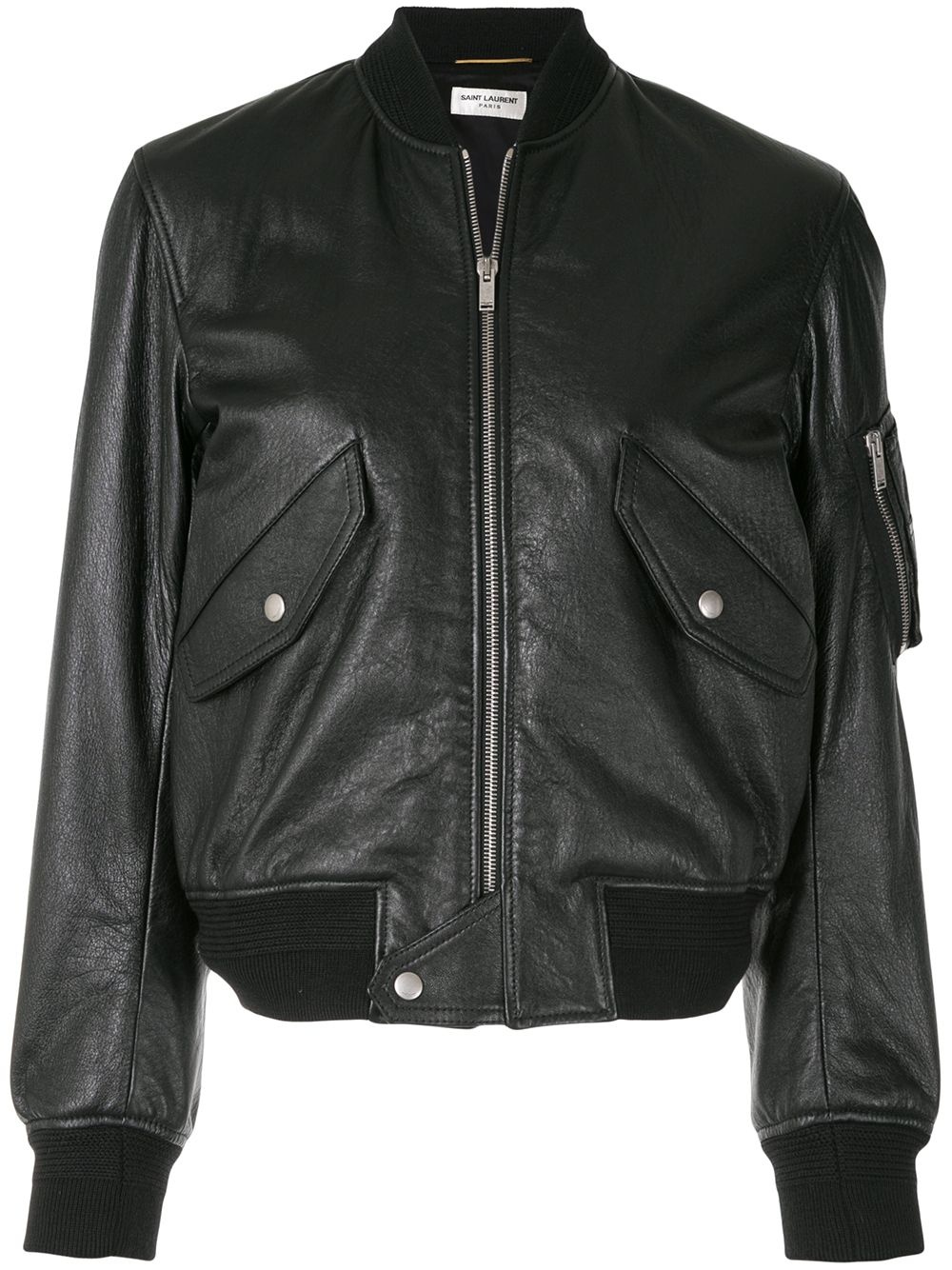 zip-up bomber jacket - 1