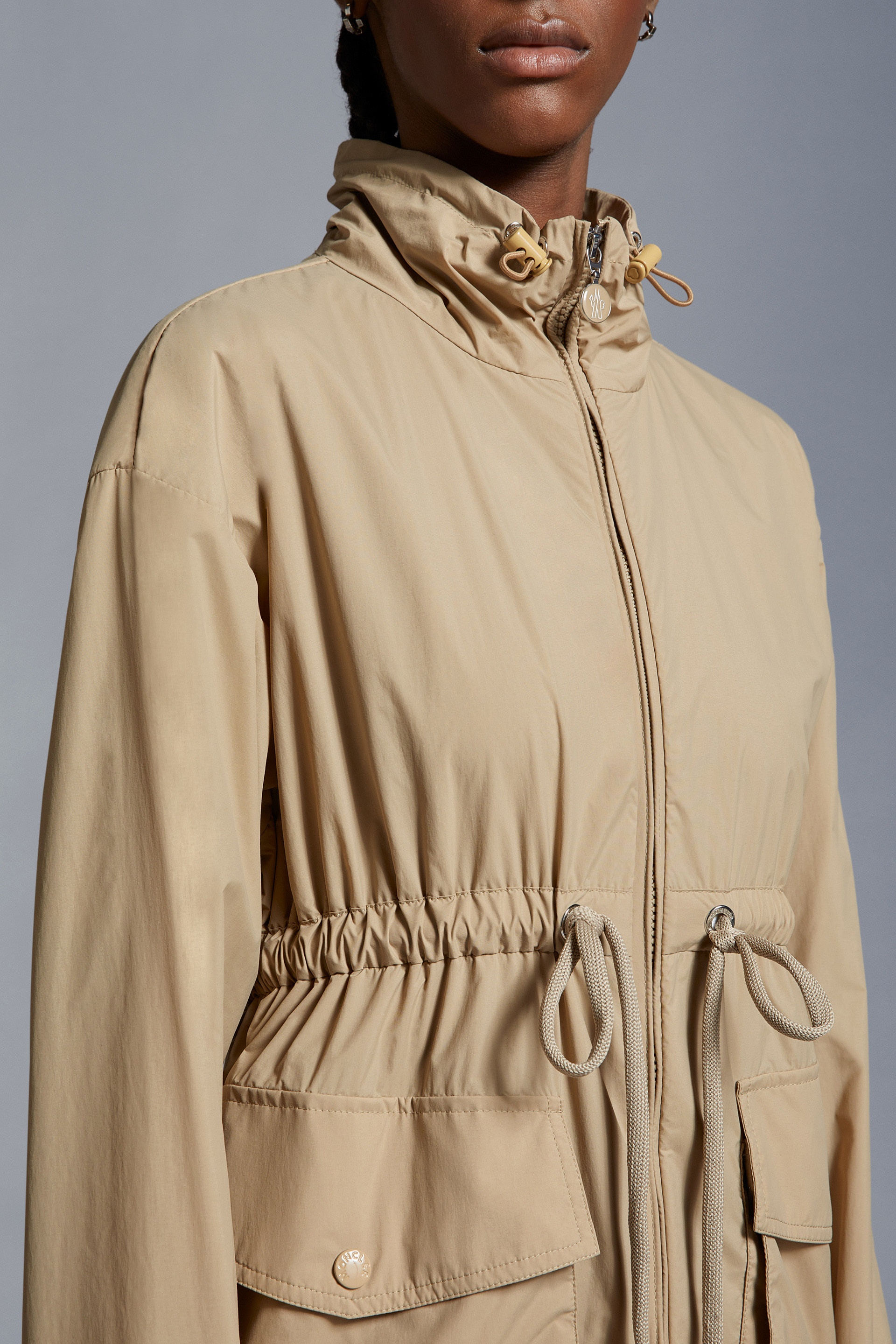 日本未入荷! MONCLER Parka Iadiジャケット Green Iadi shell parka | MONCLER | NET-A-PORTER
