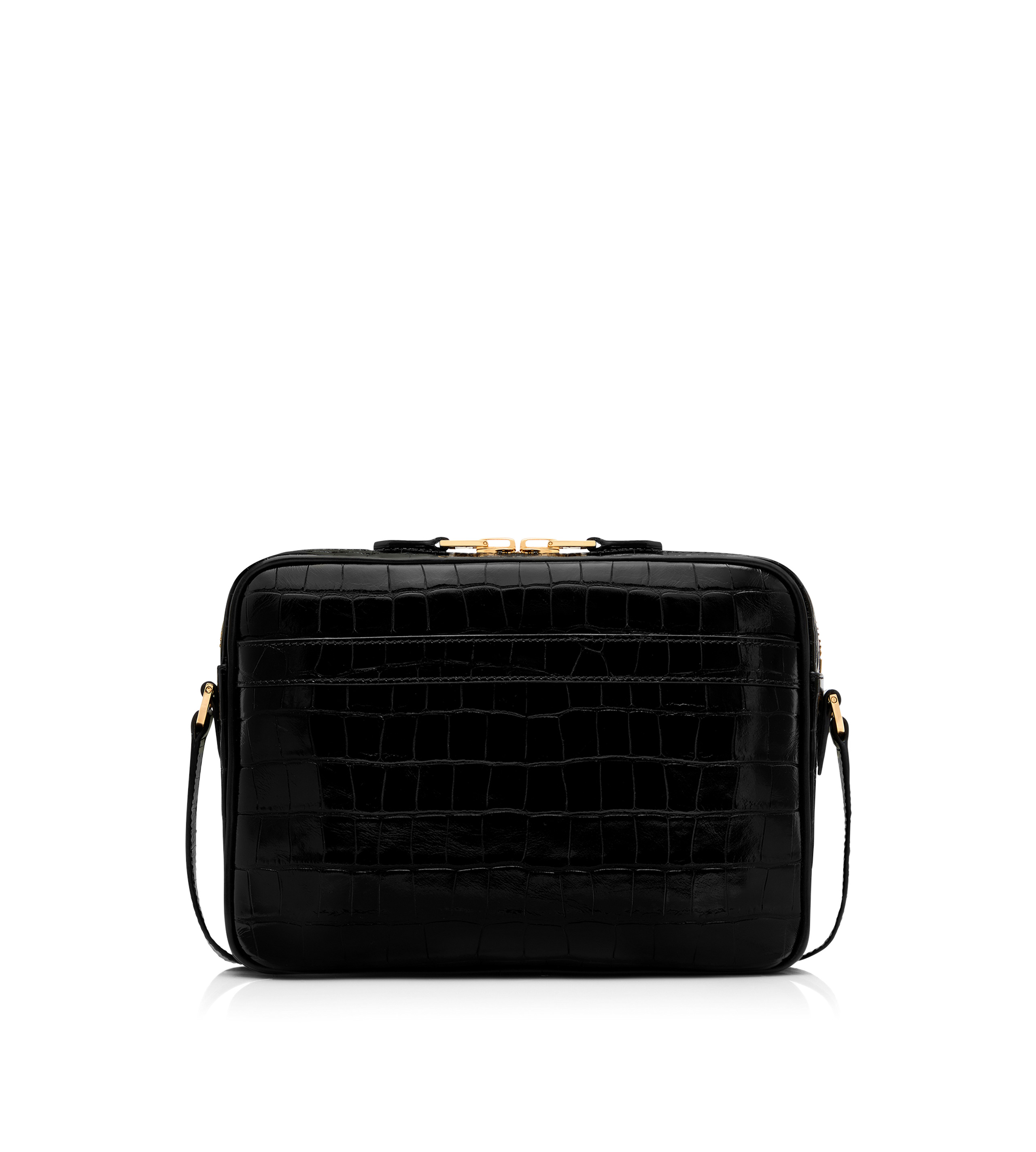 PRINTED CROC SMALL MESSENGER - 3