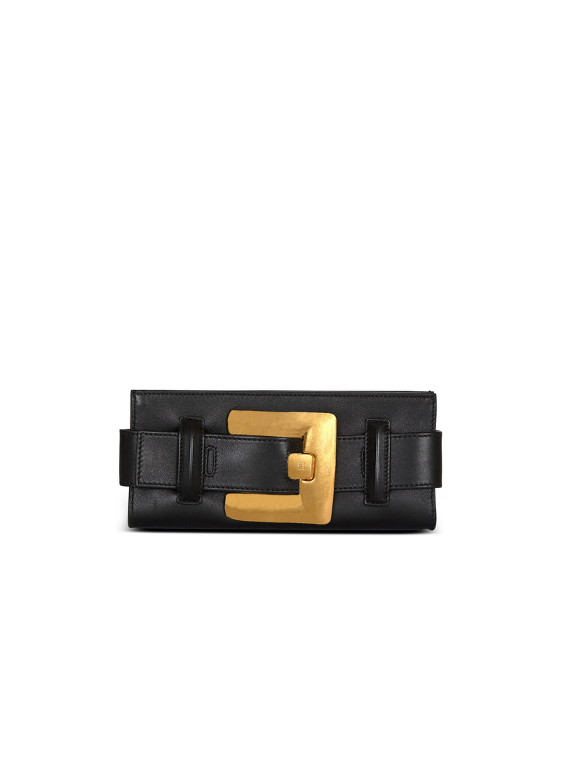 Anthem calfskin leather clutch 1