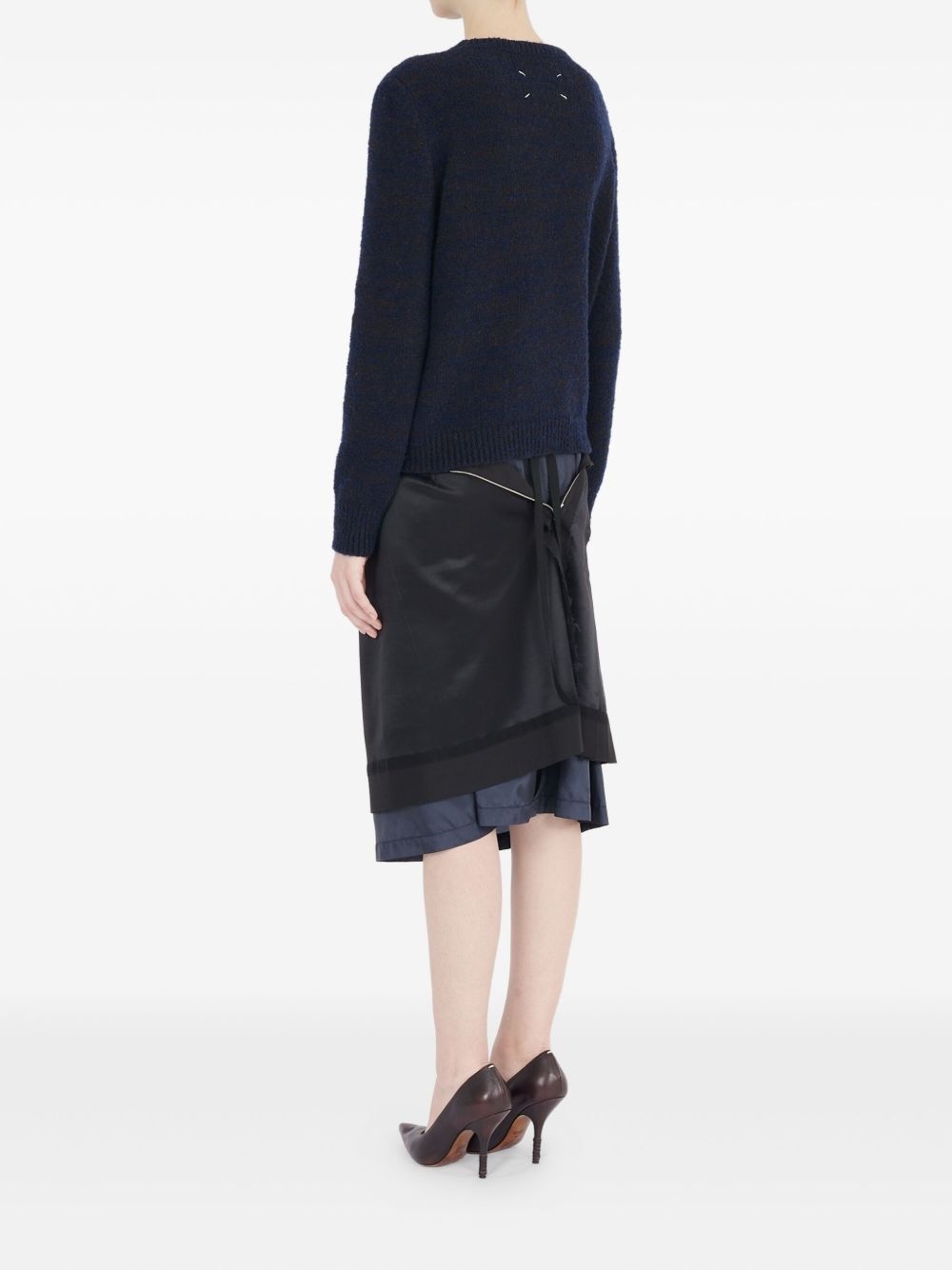 brushed-finish sweater - 5