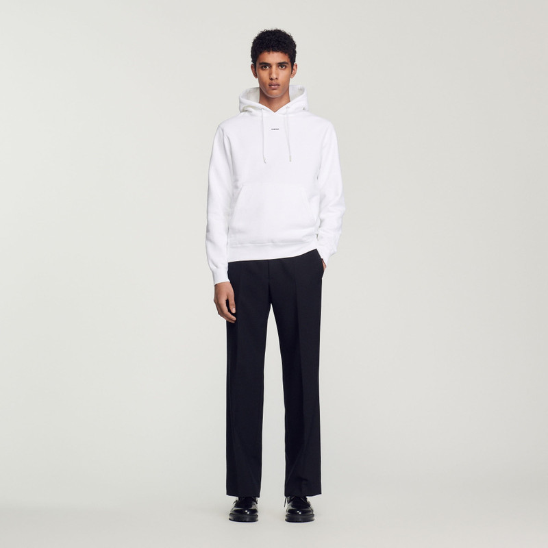 Sandro EMBROIDERED HOODIE outlook