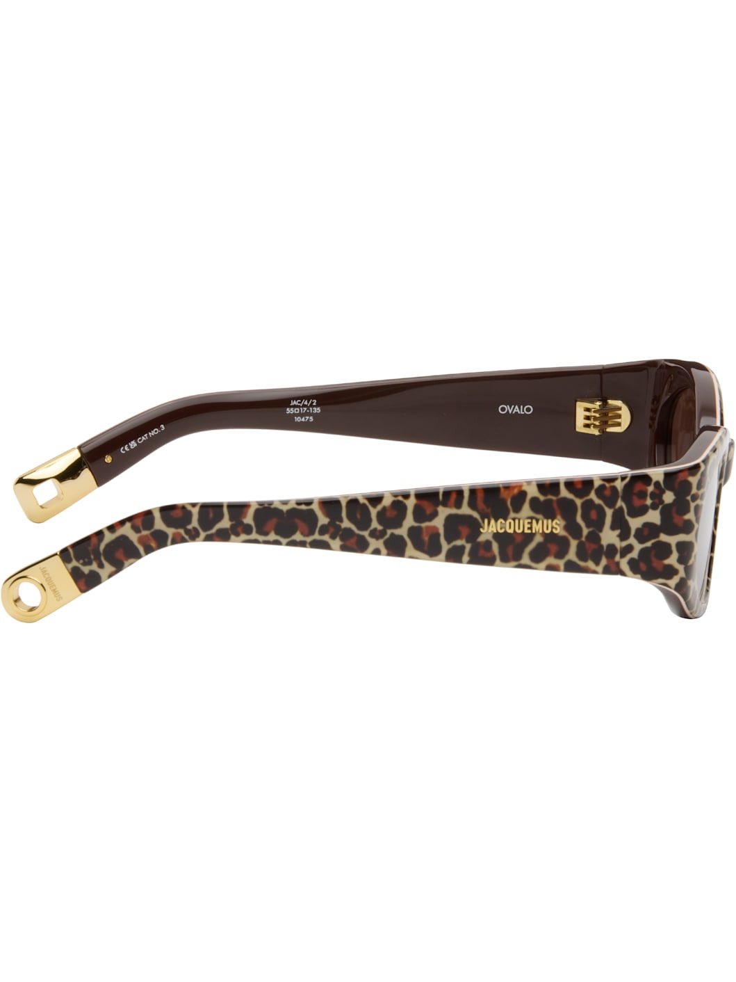 Brown 'The Ovalo' Sunglasses - 2