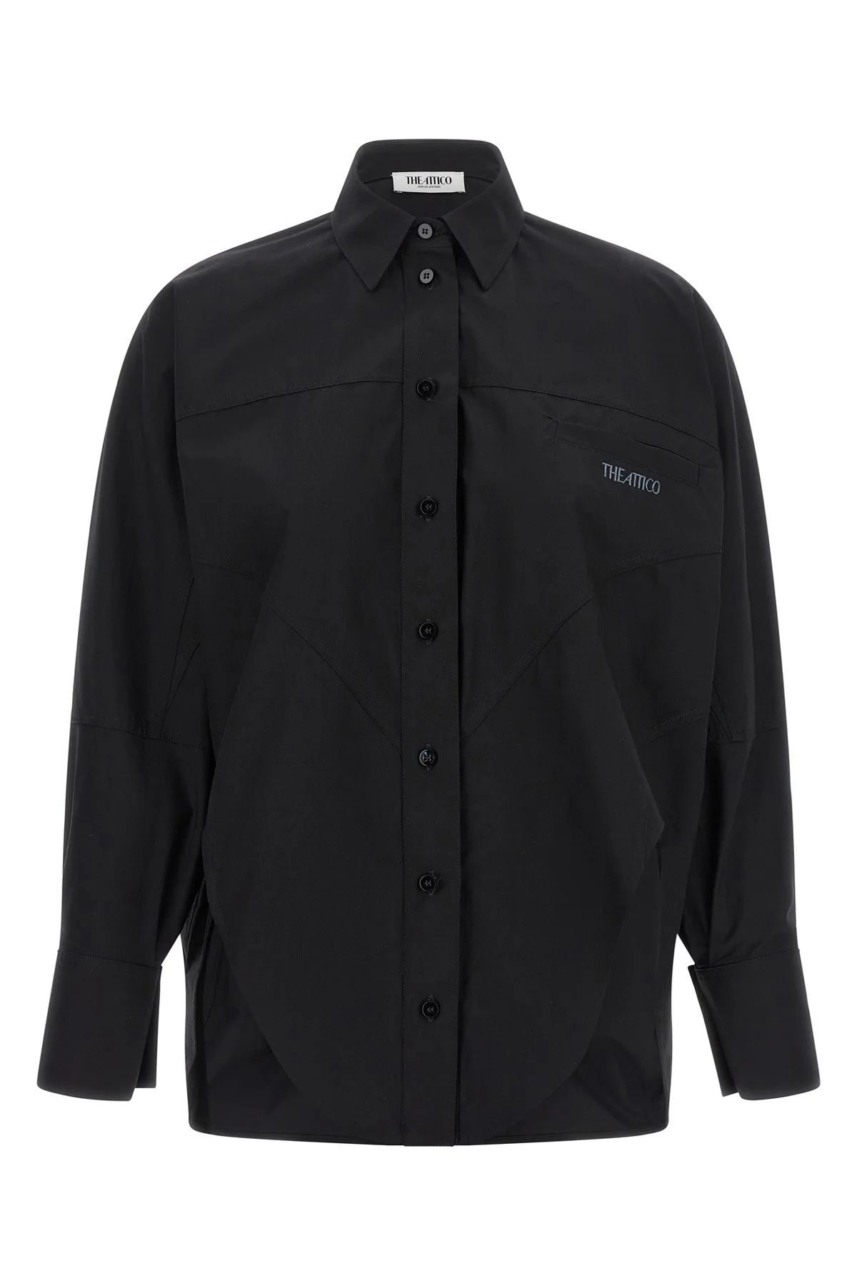 Shaped Hem Shirt - 1