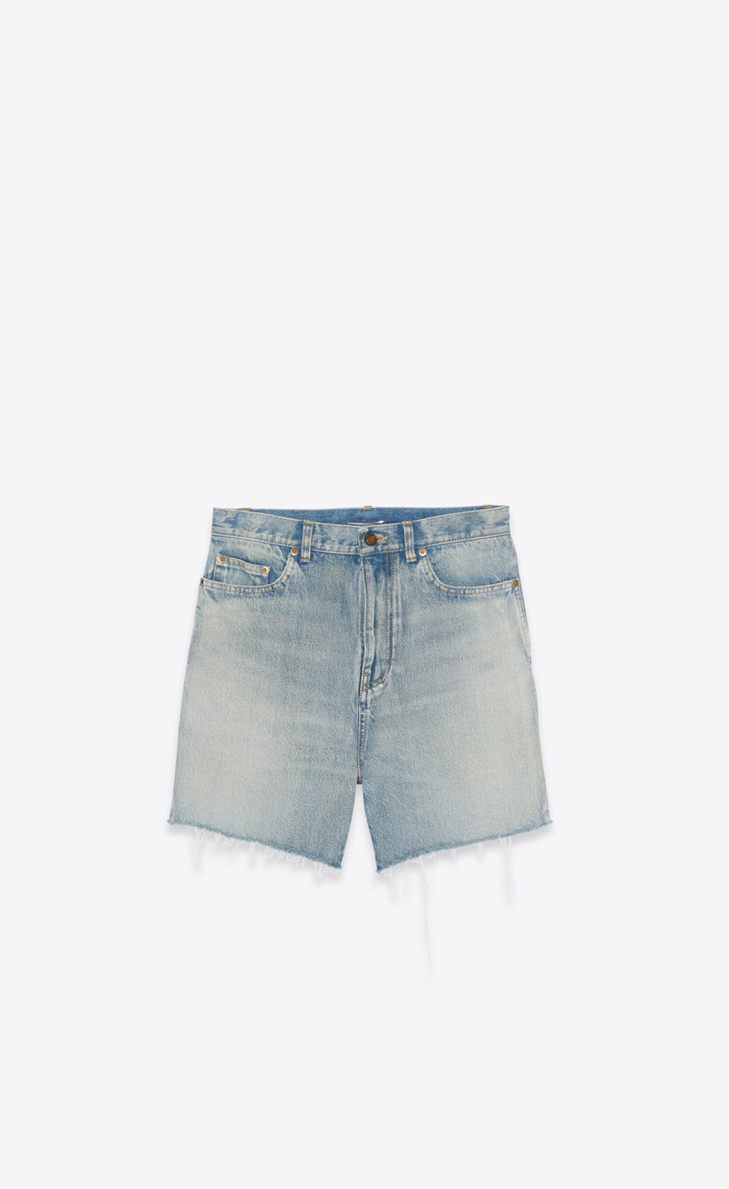 california shorts in santa monica blue denim twill 1