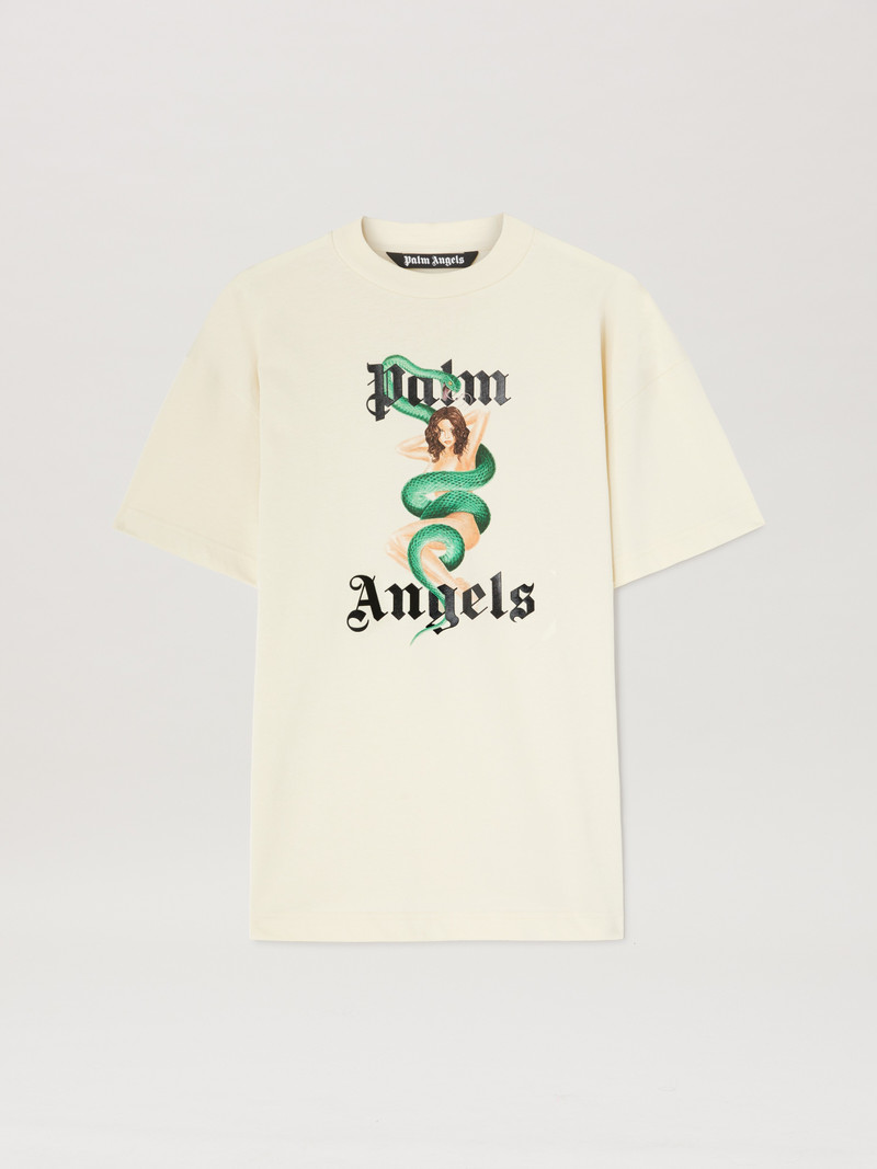 Curved Logo Oversize T-shirt - 1