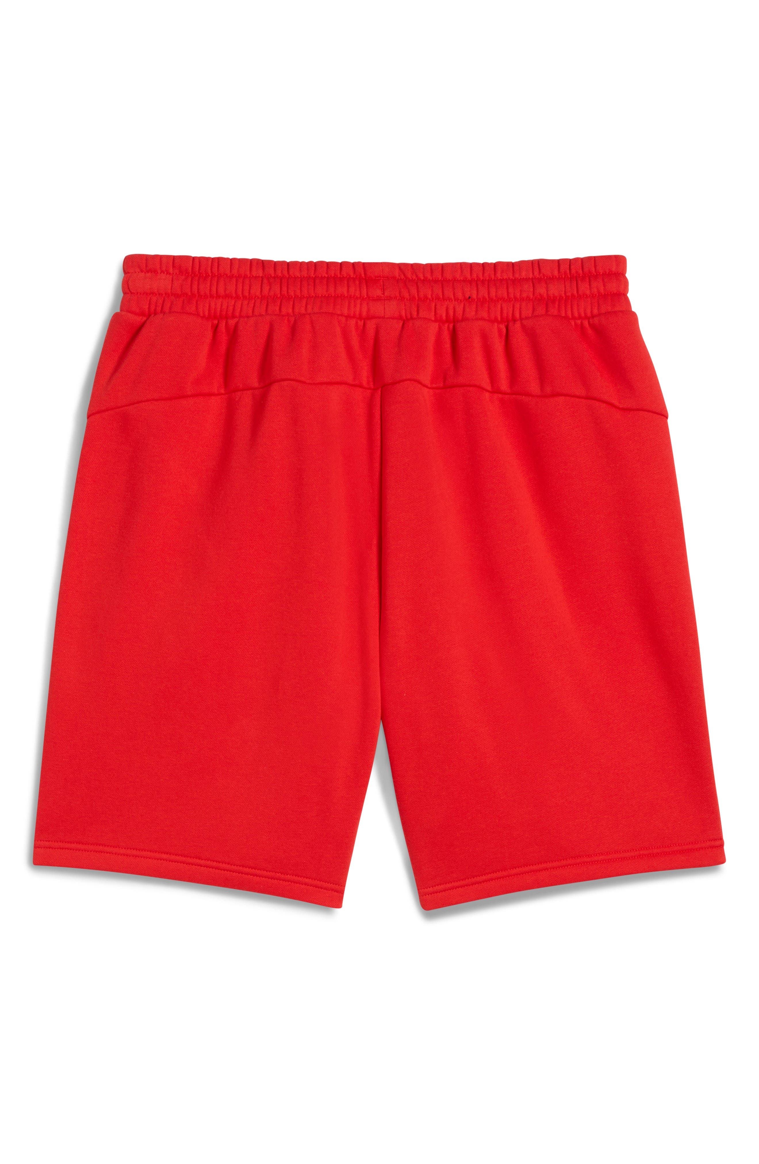 PUMA Formula 1® Essential Logo Fleece Sweat Shorts in Pop Red at Nordstrom - 2