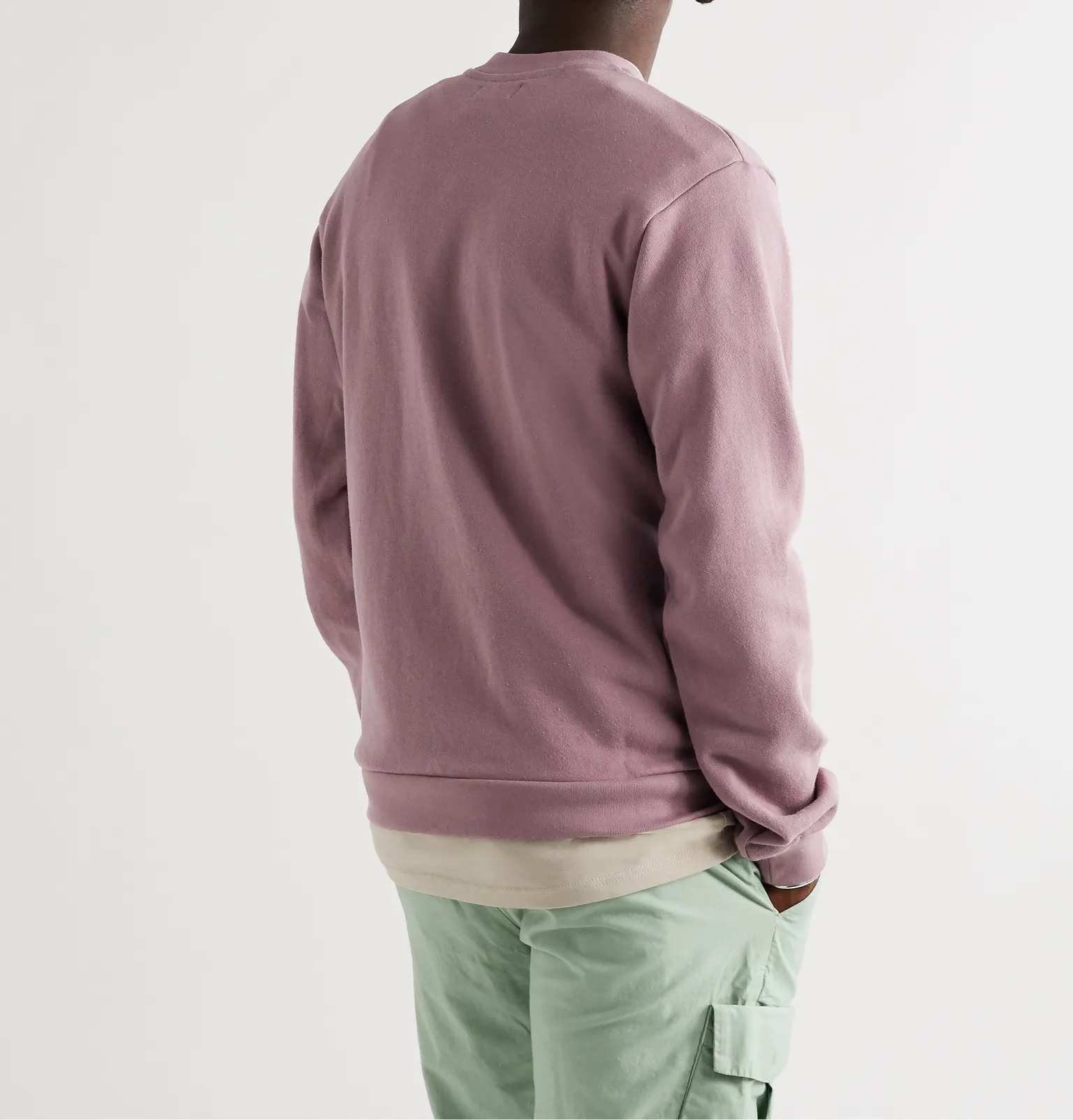 Loopback Cotton-Jersey Sweatshirt - 4