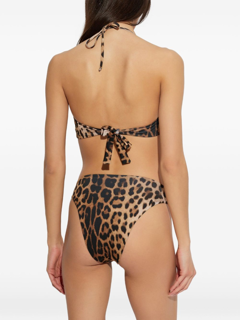 buckle leopard print bottoms 3
