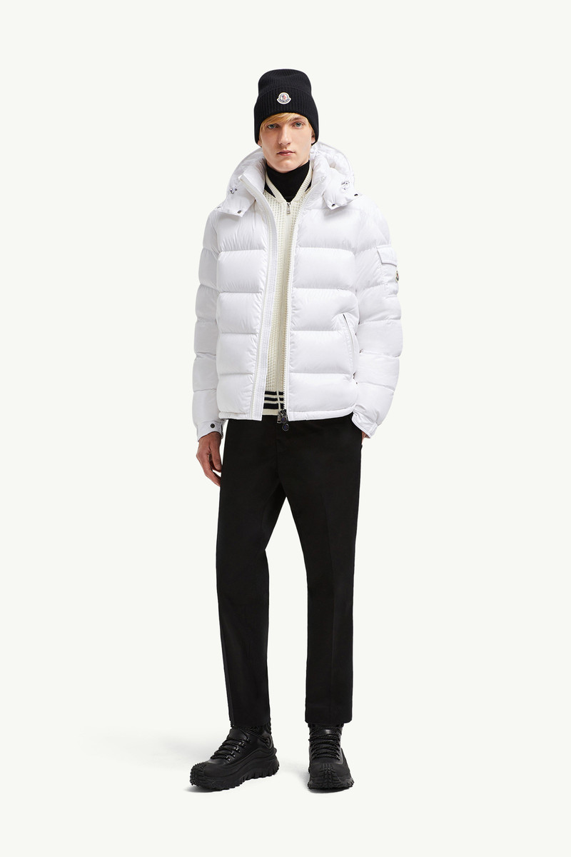 Moncler Moncler Maya Hooded Short Down Jacket outlook