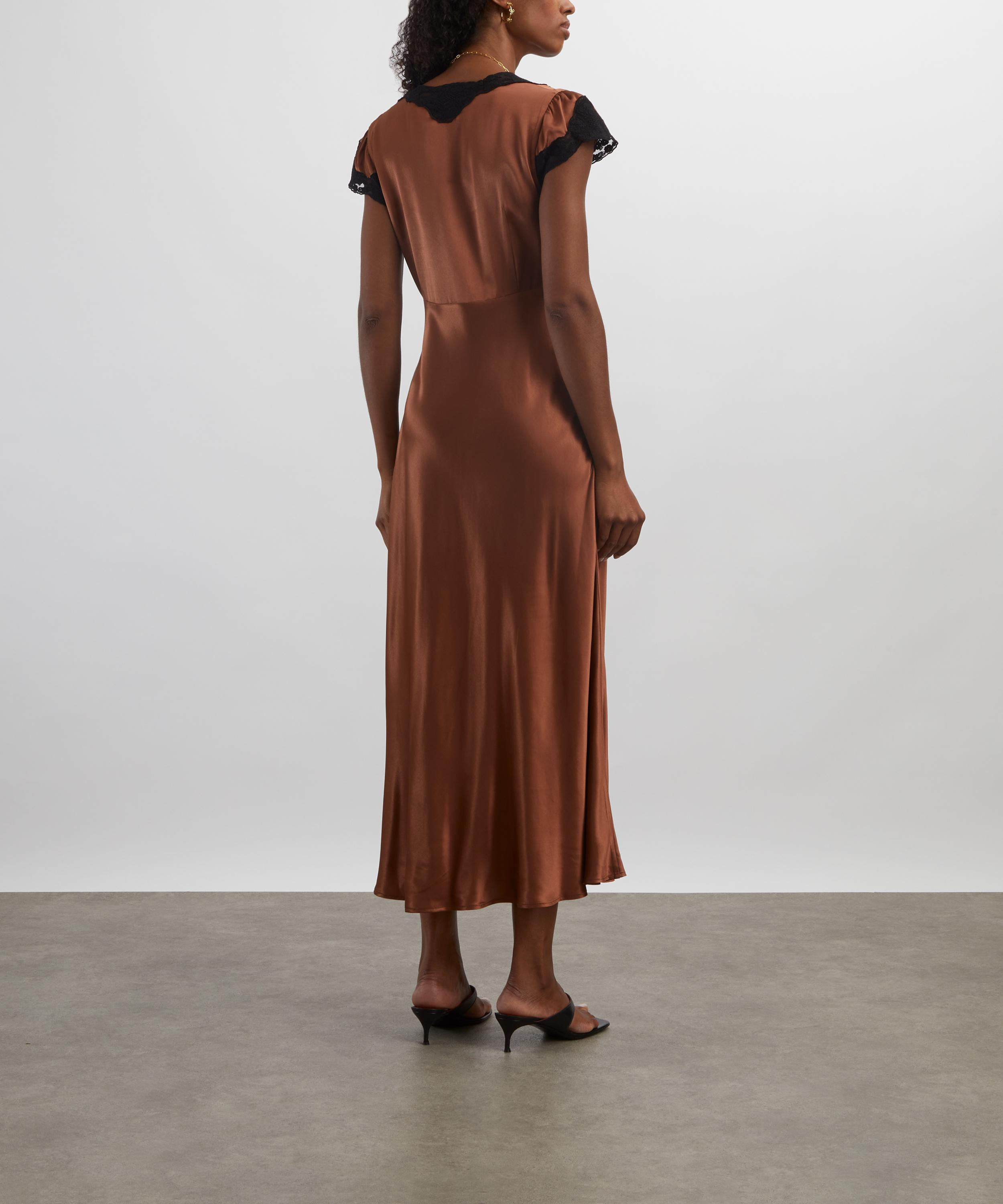 Amari Bronze Midi Dress - 4
