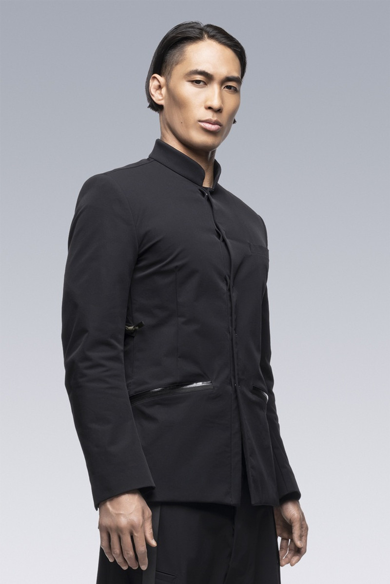 ジャケット・アウター Acronym J105-DS BLACK / BLACK JACKET ACRONYM J105-DS schoeller® Dryskin™ Blazer Black/Black - J105