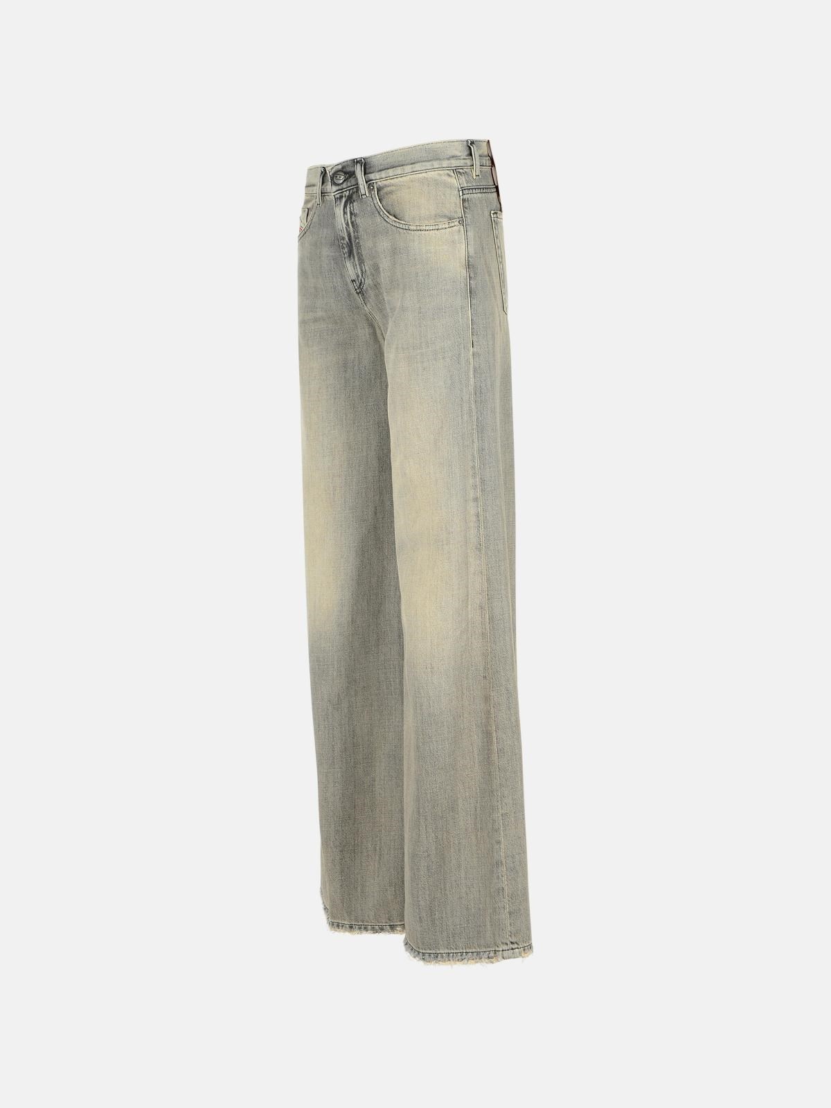 '1978 AKEMI' GREY COTTON BLEND JEANS - 2