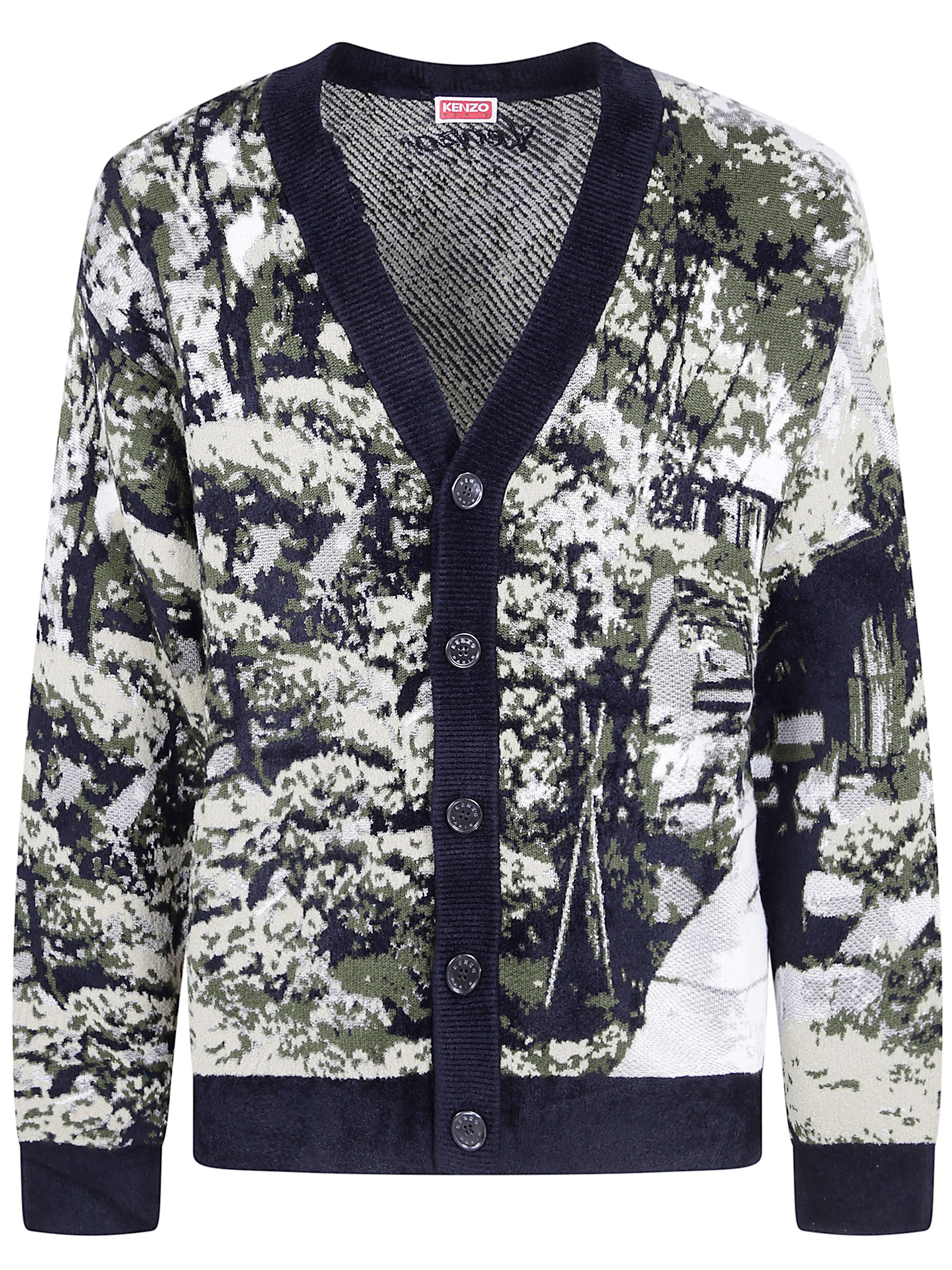 Sweater Tree Pattern "Kenzo Japanese Garden" - 1