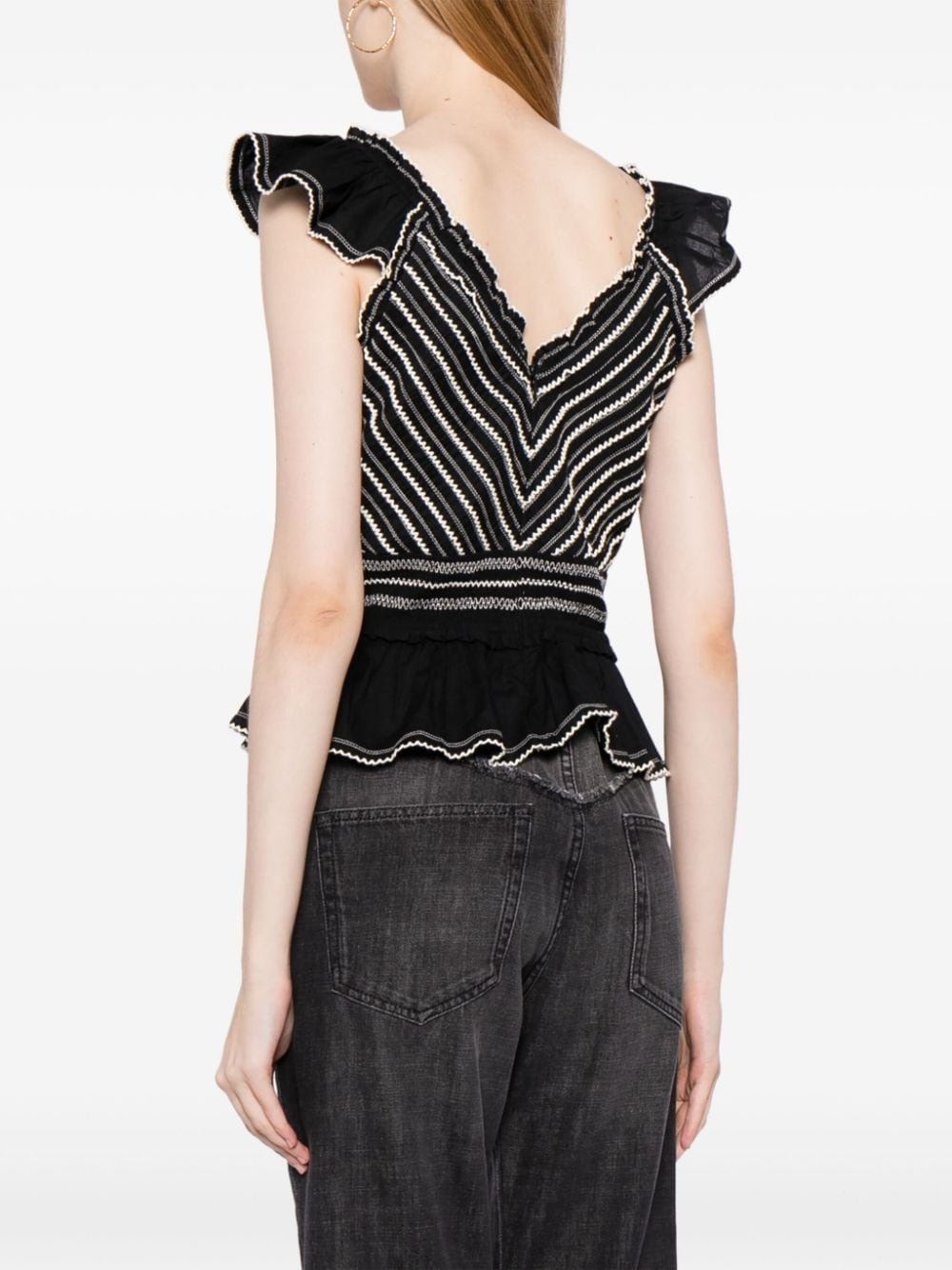 Mable embroidered top - 4