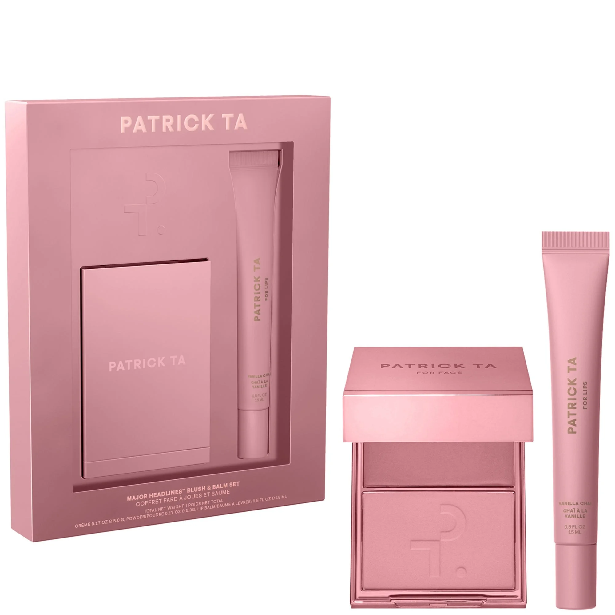 Patrick Ta Major Headlines Blush & Balm Set - Vanilla Chai - 1