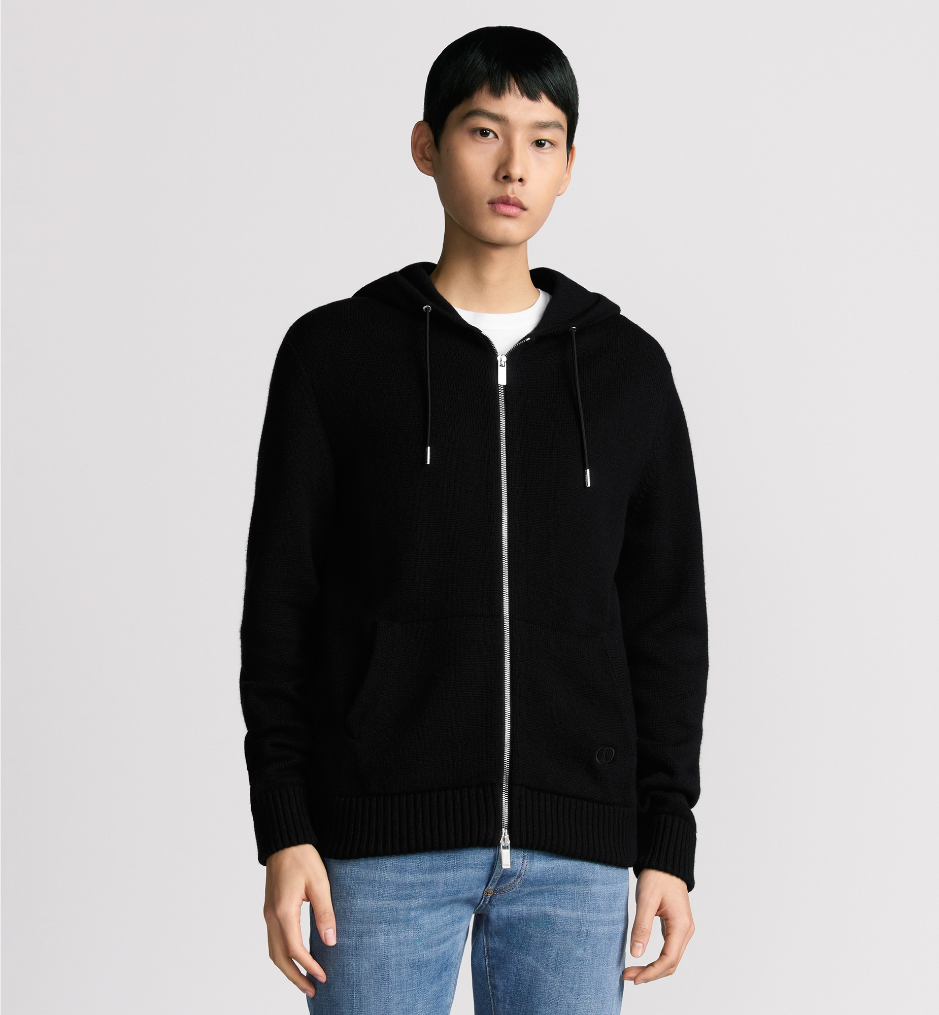 'CD Icon' Hooded Sweatshirt with Zip - 2