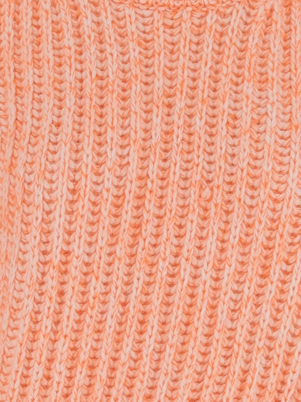 ribbed crew neck sleeveless sweater - 3