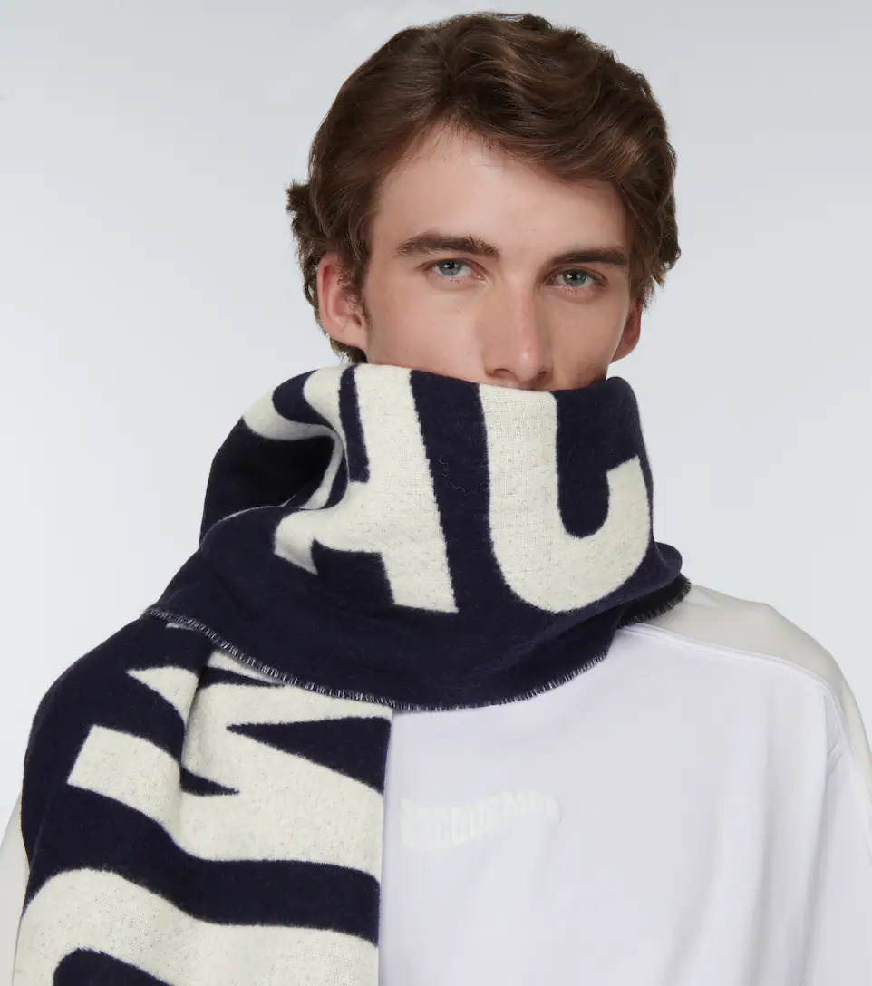 L'echarpe Jacquemus virgin wool scarf - 3