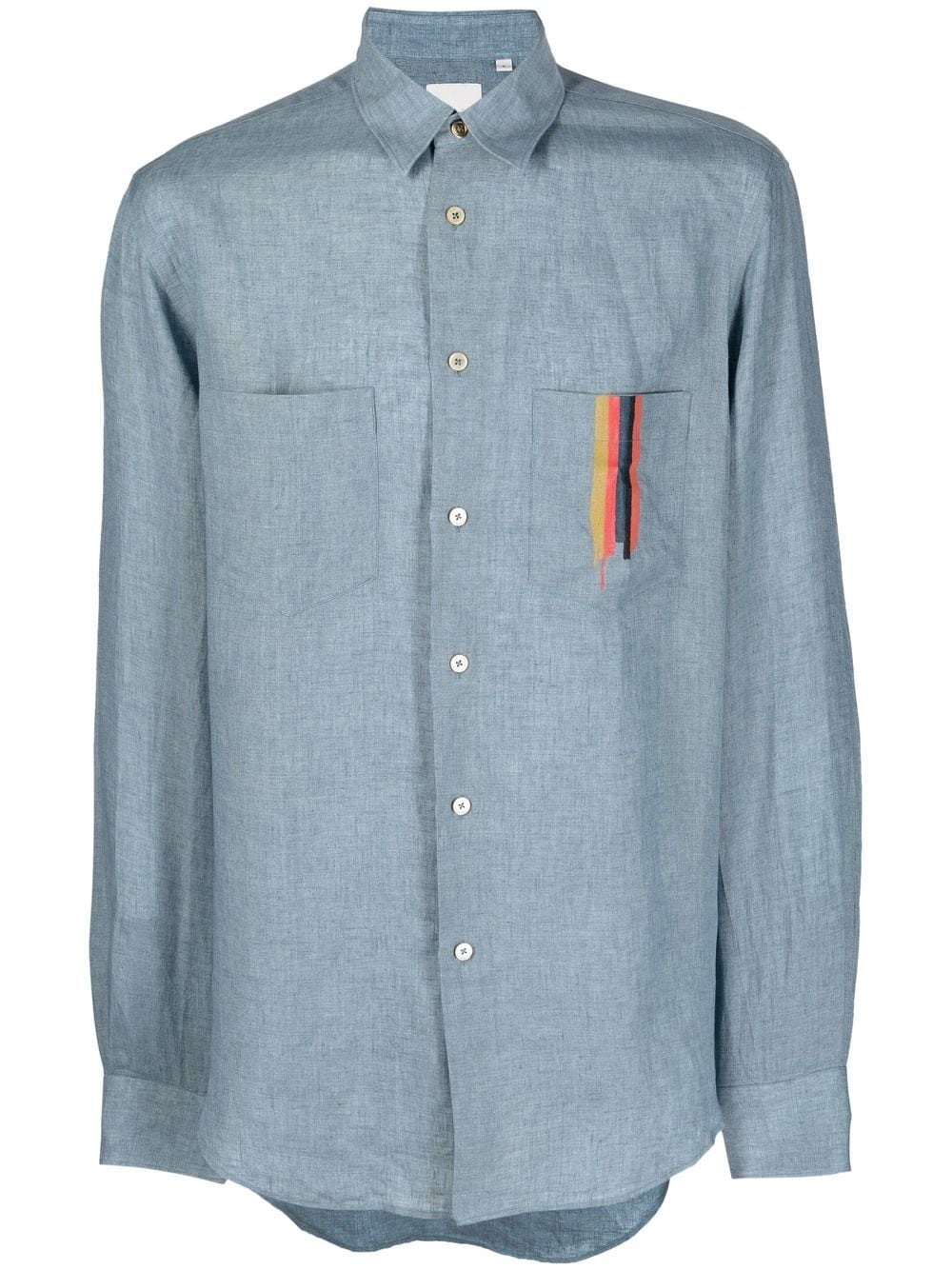 Artist Stripe linen shirt - 1