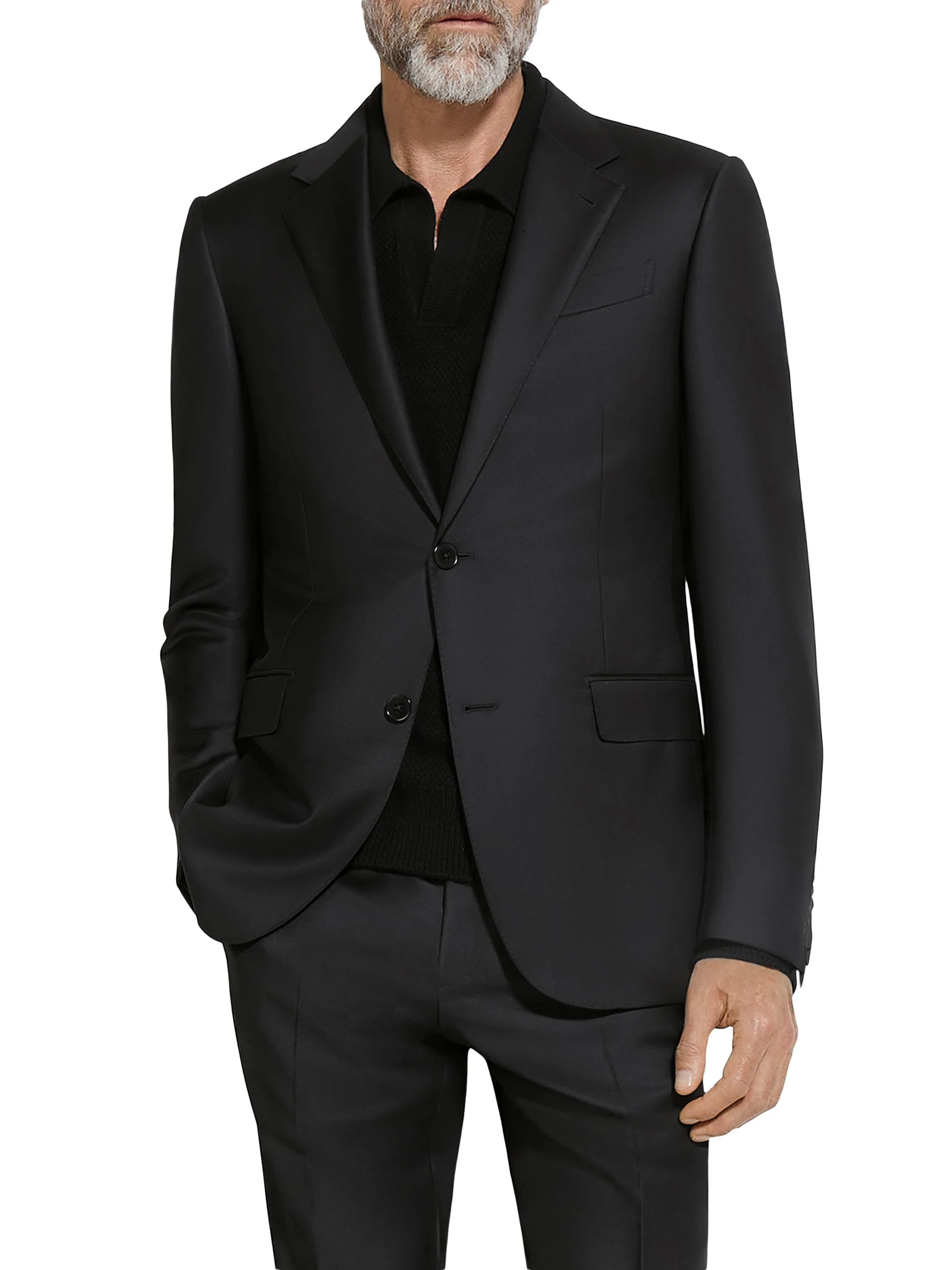 Men's Trofeo 600 Tailoring Evening Suit - Black - 1