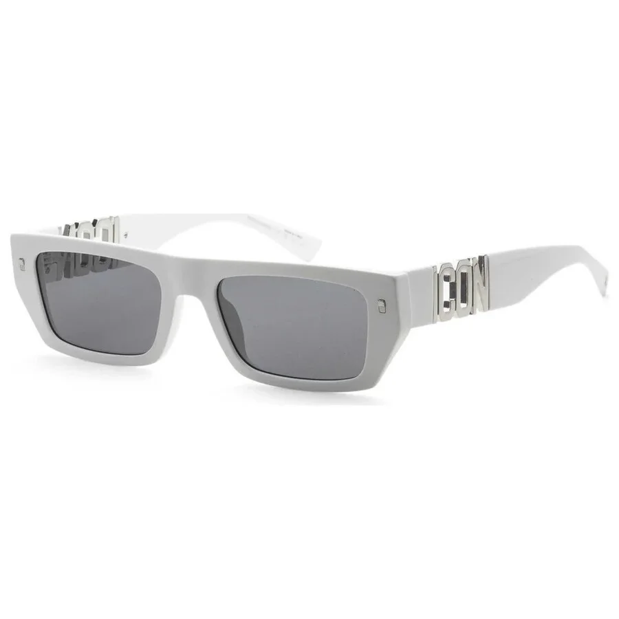 Dsquared2 Grey Rectangular Men's Sunglasses ICON 0011/S 0VK6/IR 54 - 1