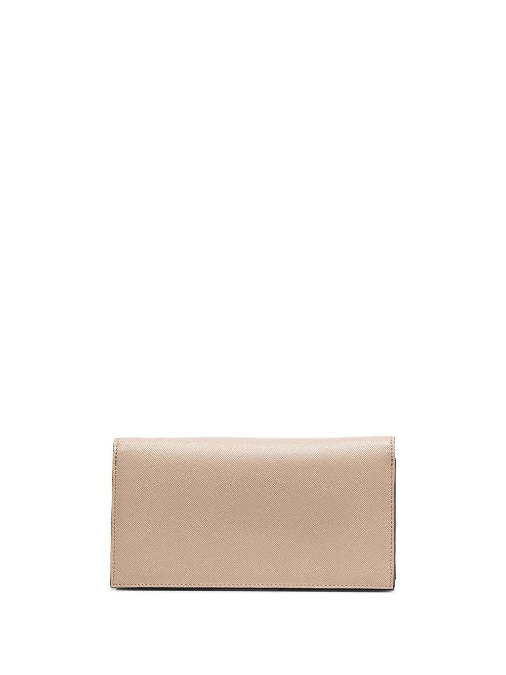 multicoloured leather yellow pocket mini bag - 3