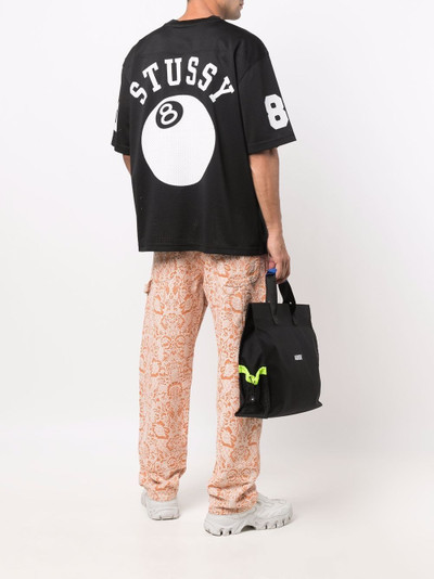 Stüssy logo-print short-sleeved T-shirt outlook