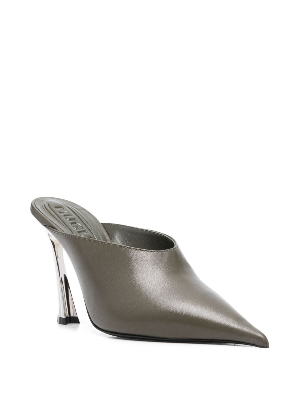 95mm suede mules - 2