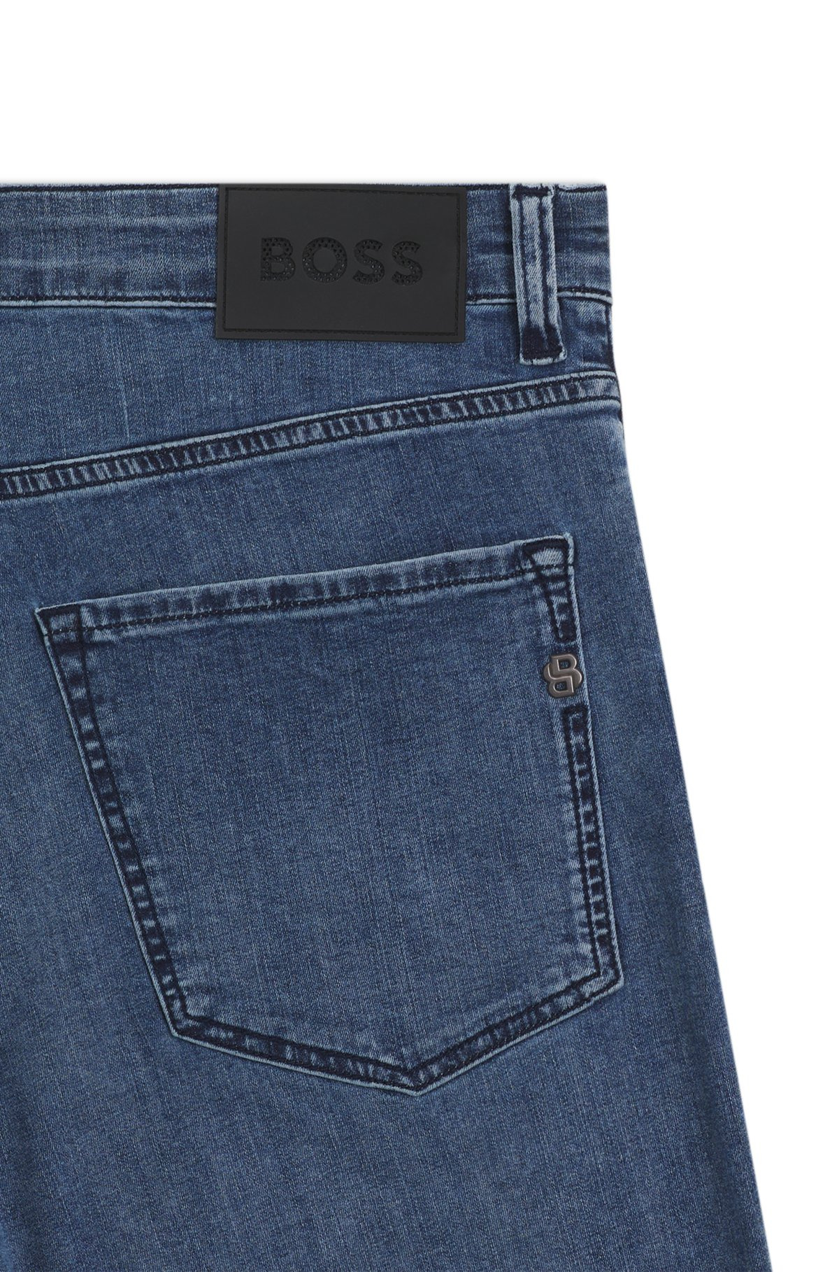 MAINE REGULAR-FIT JEANS IN BLUE PERFORMANCE DENIM - 6