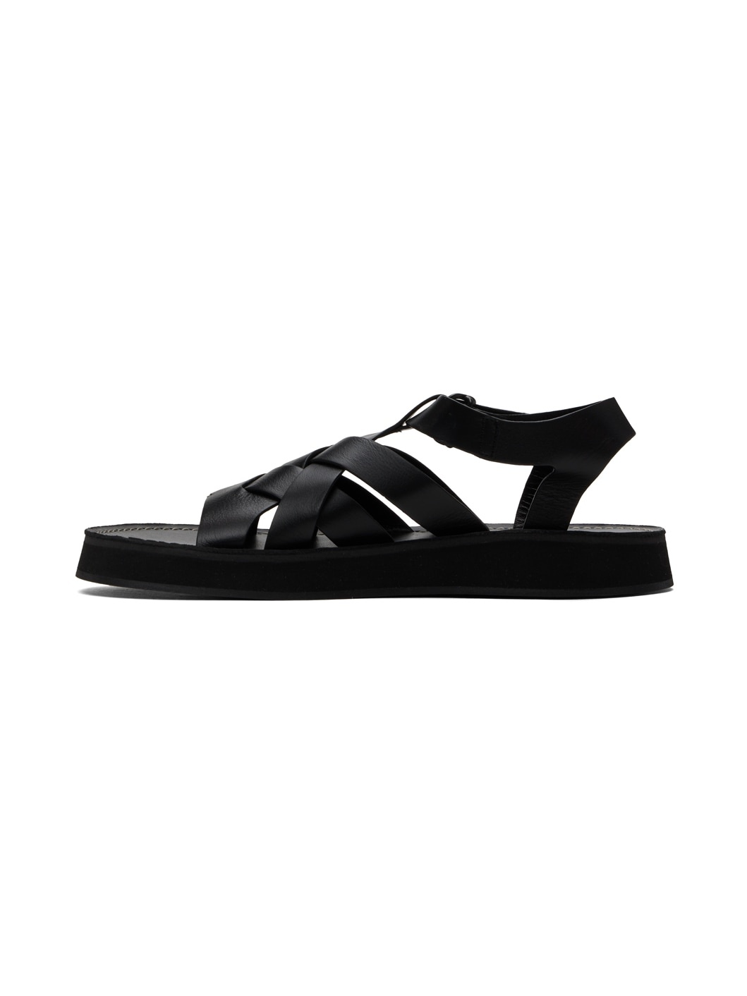 Black Beltra Sandals - 3
