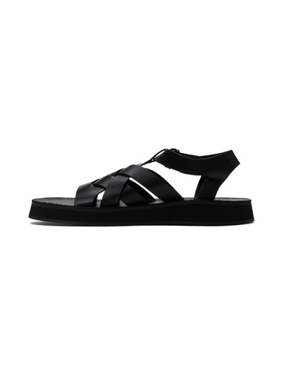 HEREU Black Beltra Sandals outlook