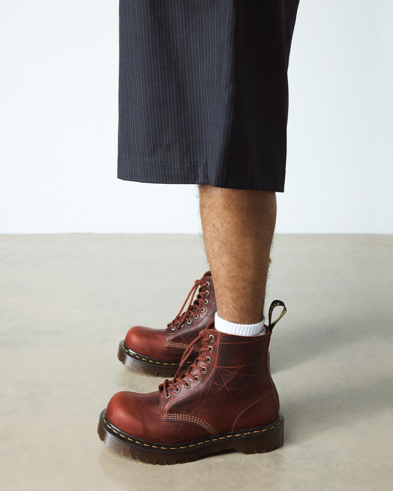Dr. Martens 1460 PASCAL Leather Bump Toe Boots outlook